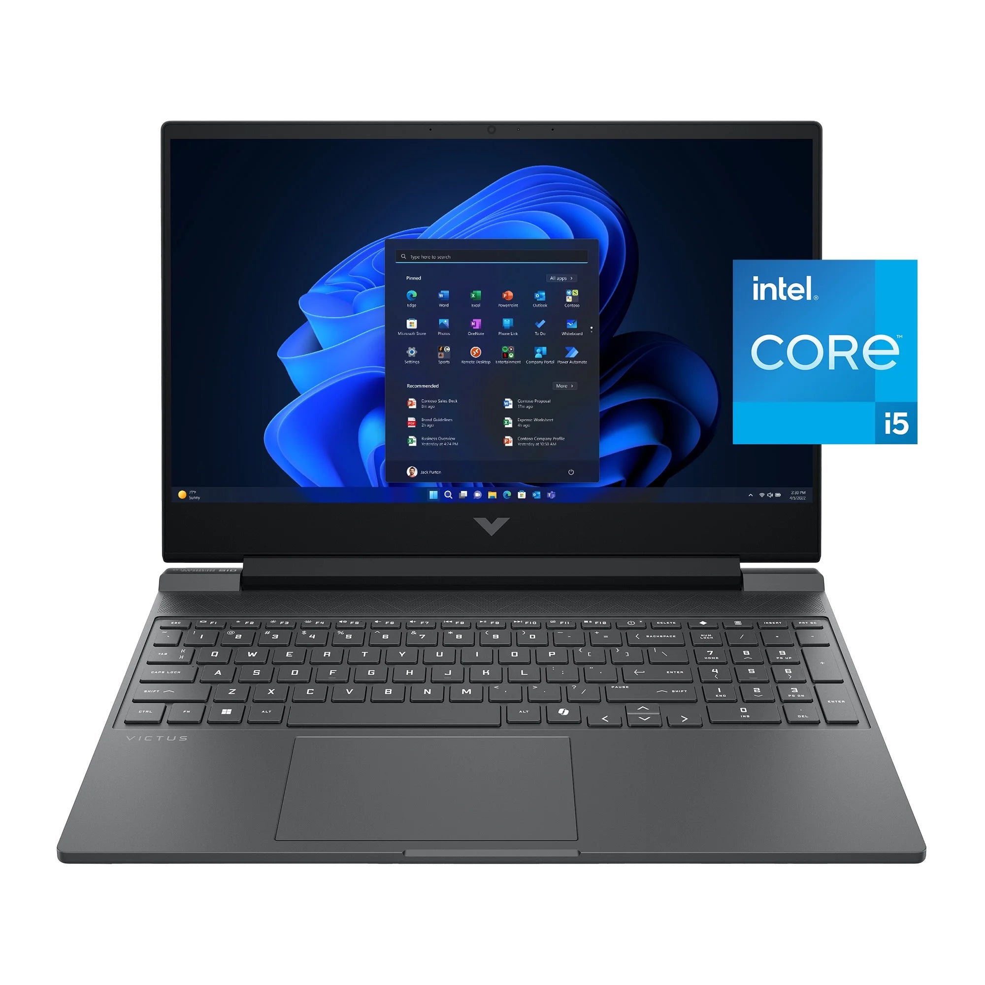 Victus 15.6 Inch FHD 144Hz IPS Windows Gaming Laptop Intel Core I5-13420H 16GB RAM 512GB SSD RTX 4050 Mica Silver