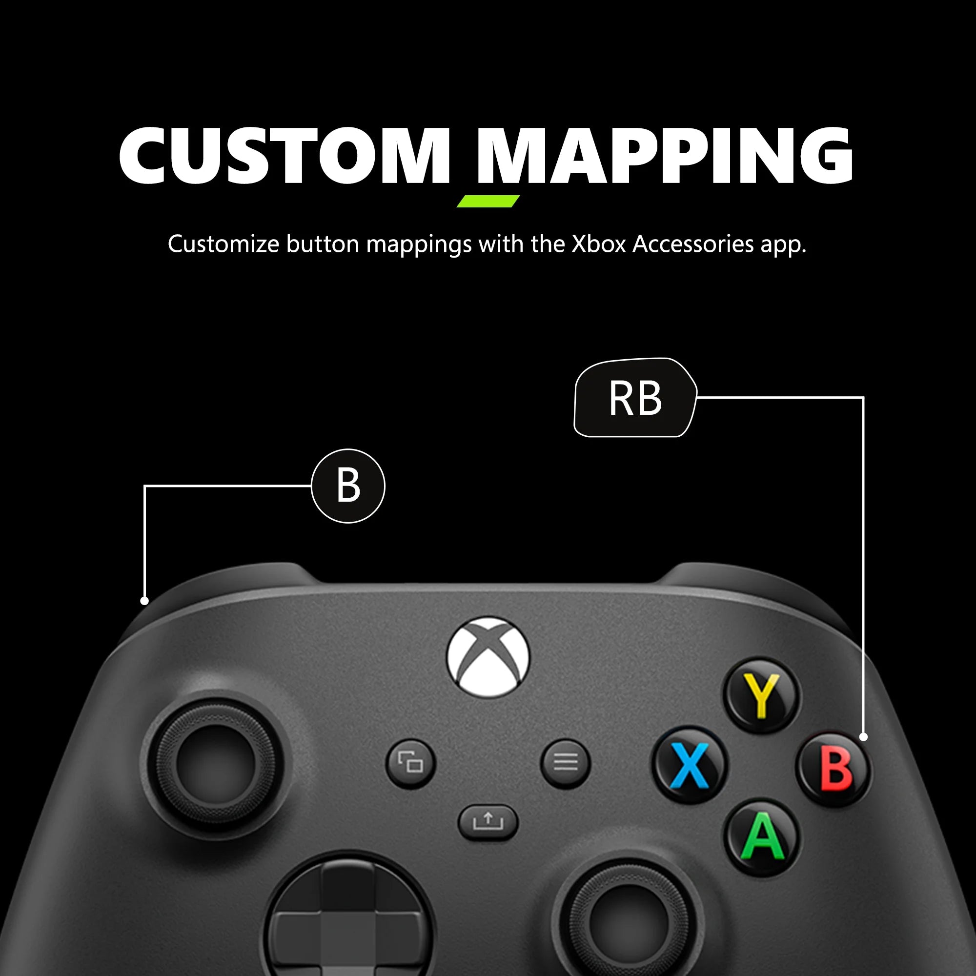 Microsoft Xbox Wireless Controller - Carbon Black