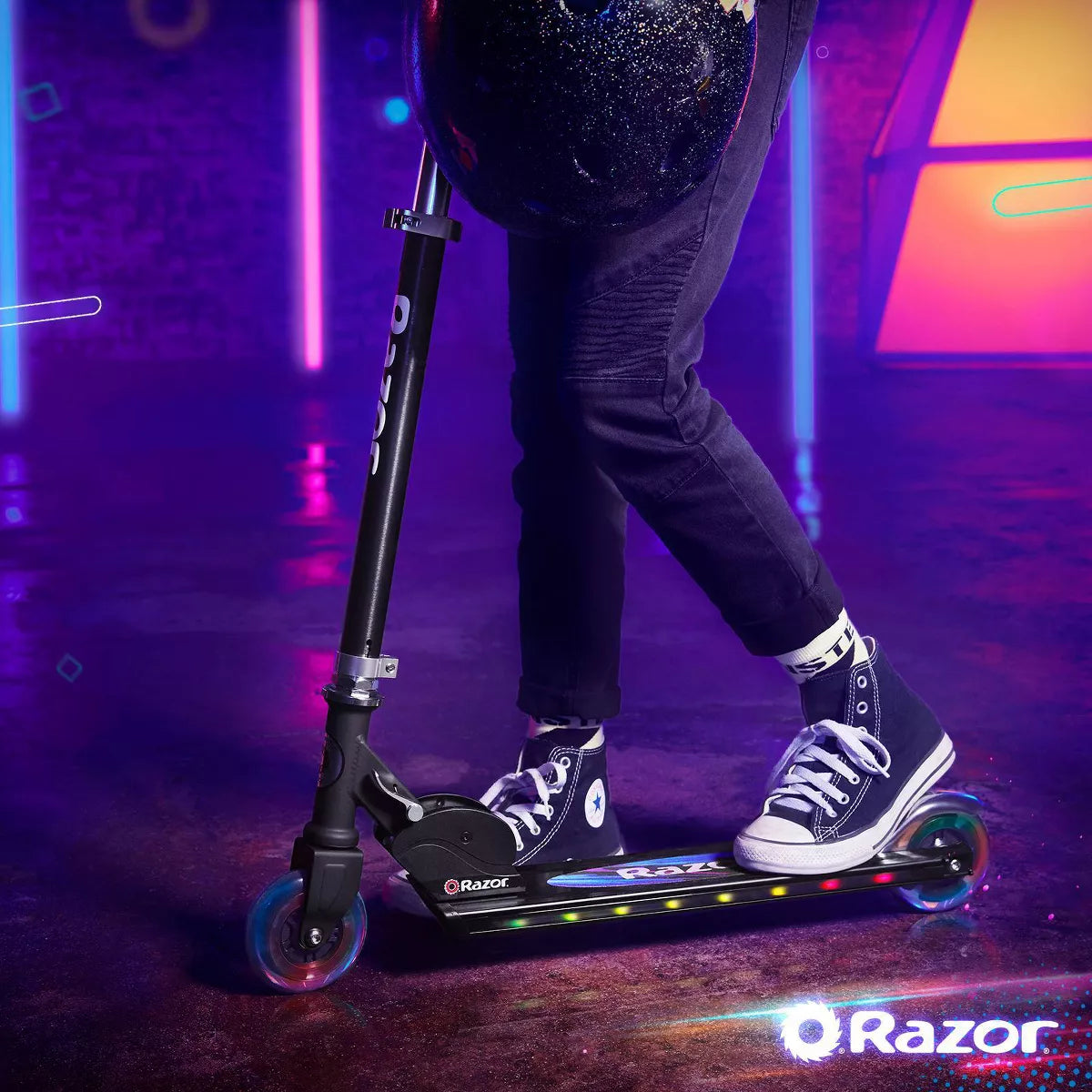 Razor A+ 2 Wheel Scooter with LED Lights
