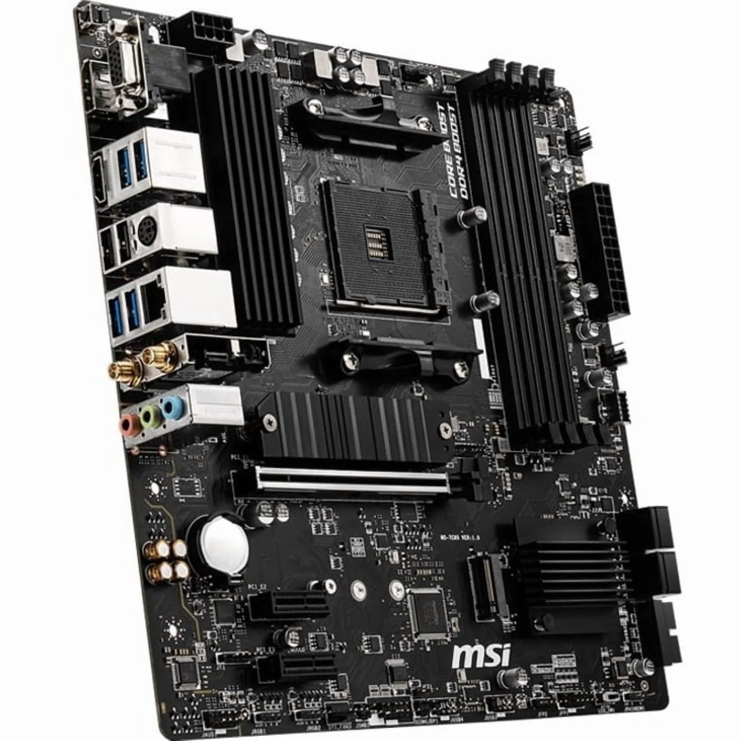 MSI B550M PRO-VDH WIFI Desktop Motherboard - AMD Chipset - Socket AM4 - Micro ATX (244357)