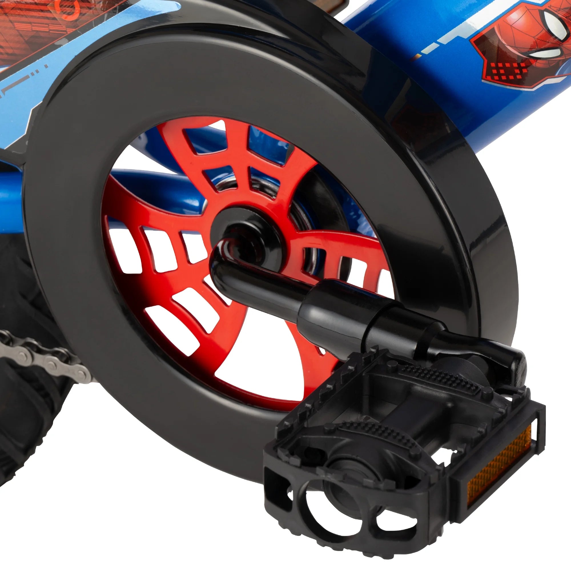 Huffy 16" Marvel Spider-Man Kids' Bike, Fits Riders 3'5" - 4'0", Red, Child, Boy'S