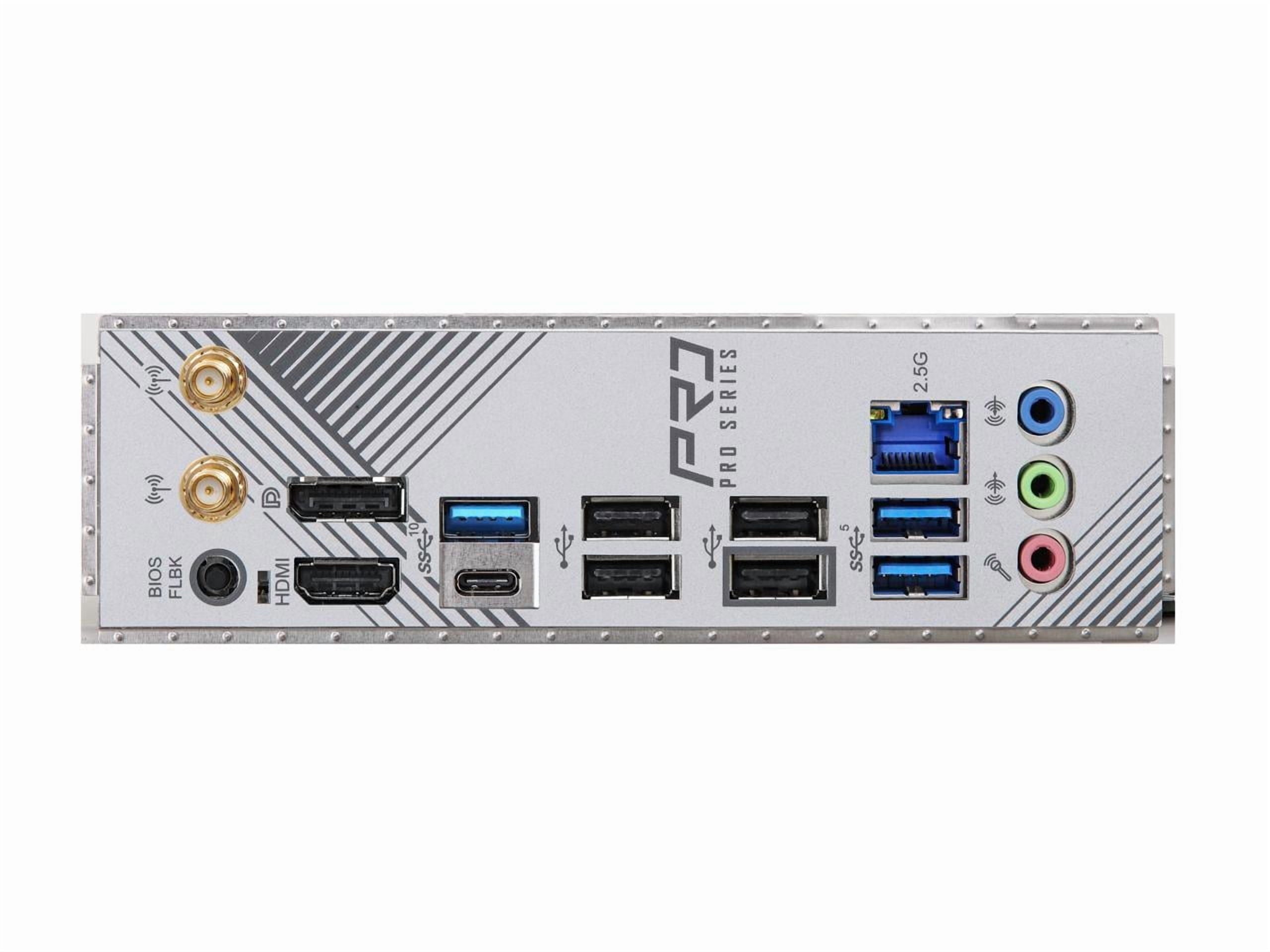 Asrock B650M Pro RS Wifi AM5 AMD B650 SATA 6Gb/S Micro ATX Motherboard