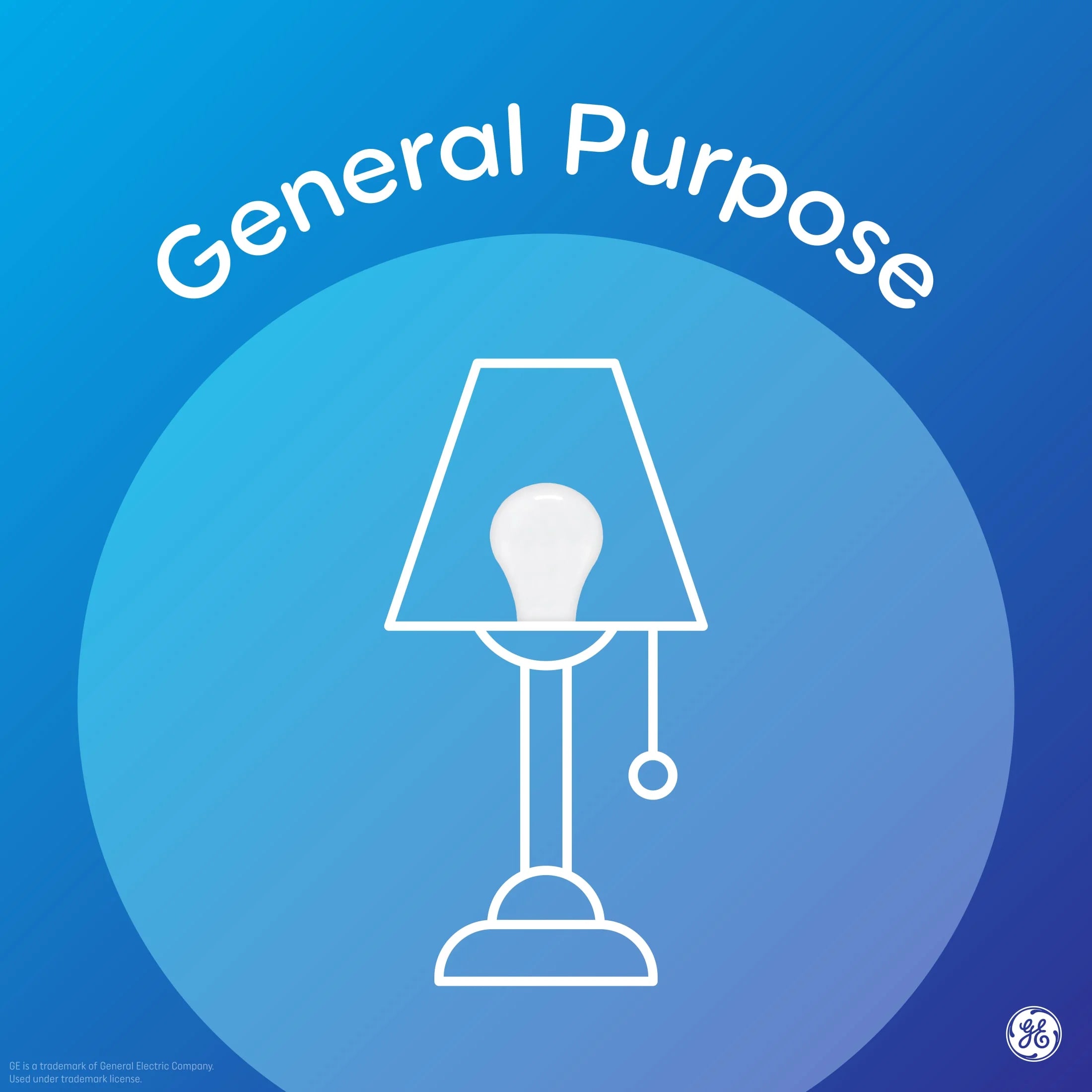 GE LED Light Bulbs, 60 Watt, Daylight, A19 Bulbs, Medium Base, Frosted Finish, 9Yr, 4Pk