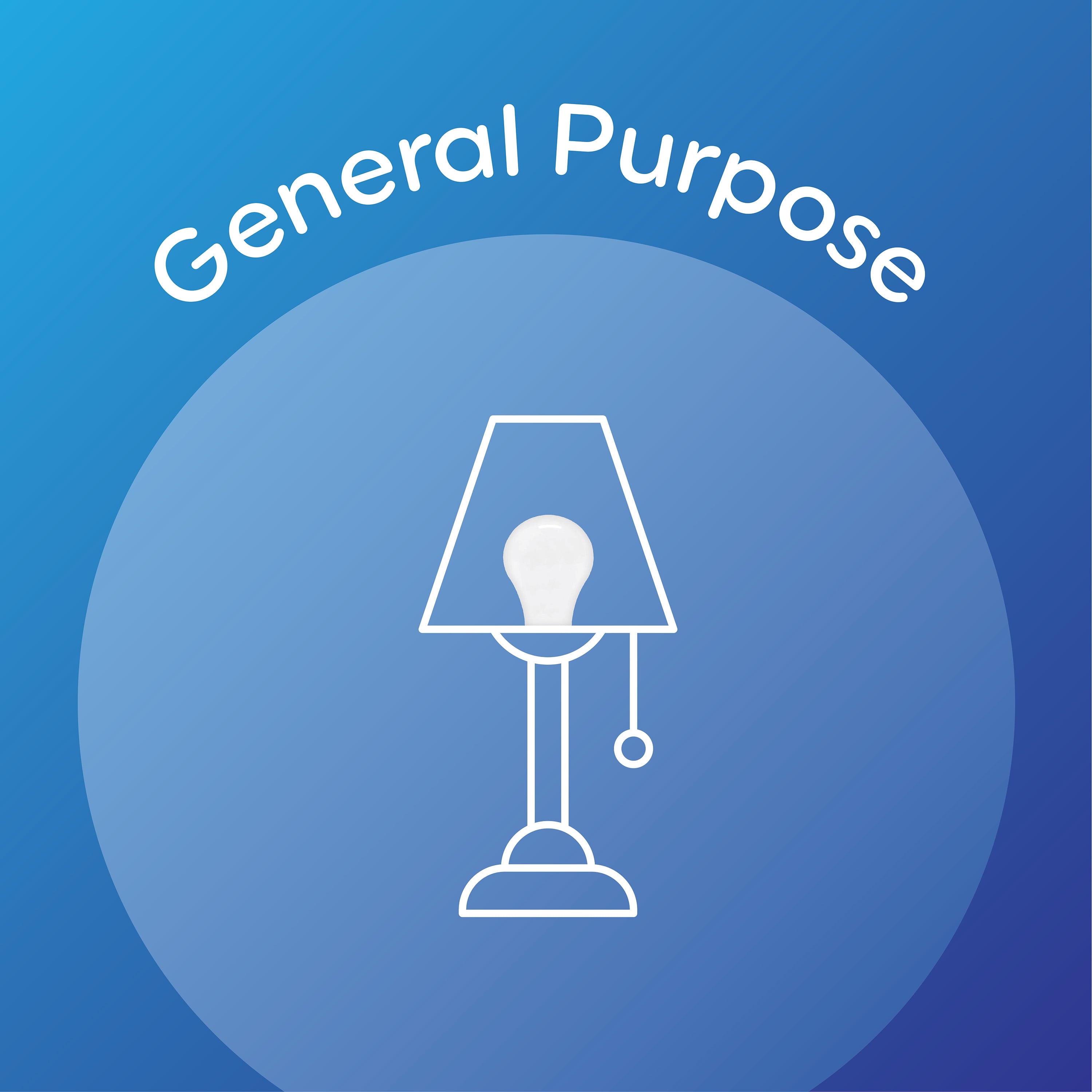 Great Value LED Light Bulbs, 60 Watts Eqv, Soft White, A19 General Purpose Light Bulbs, 9Yr, 4 Pack