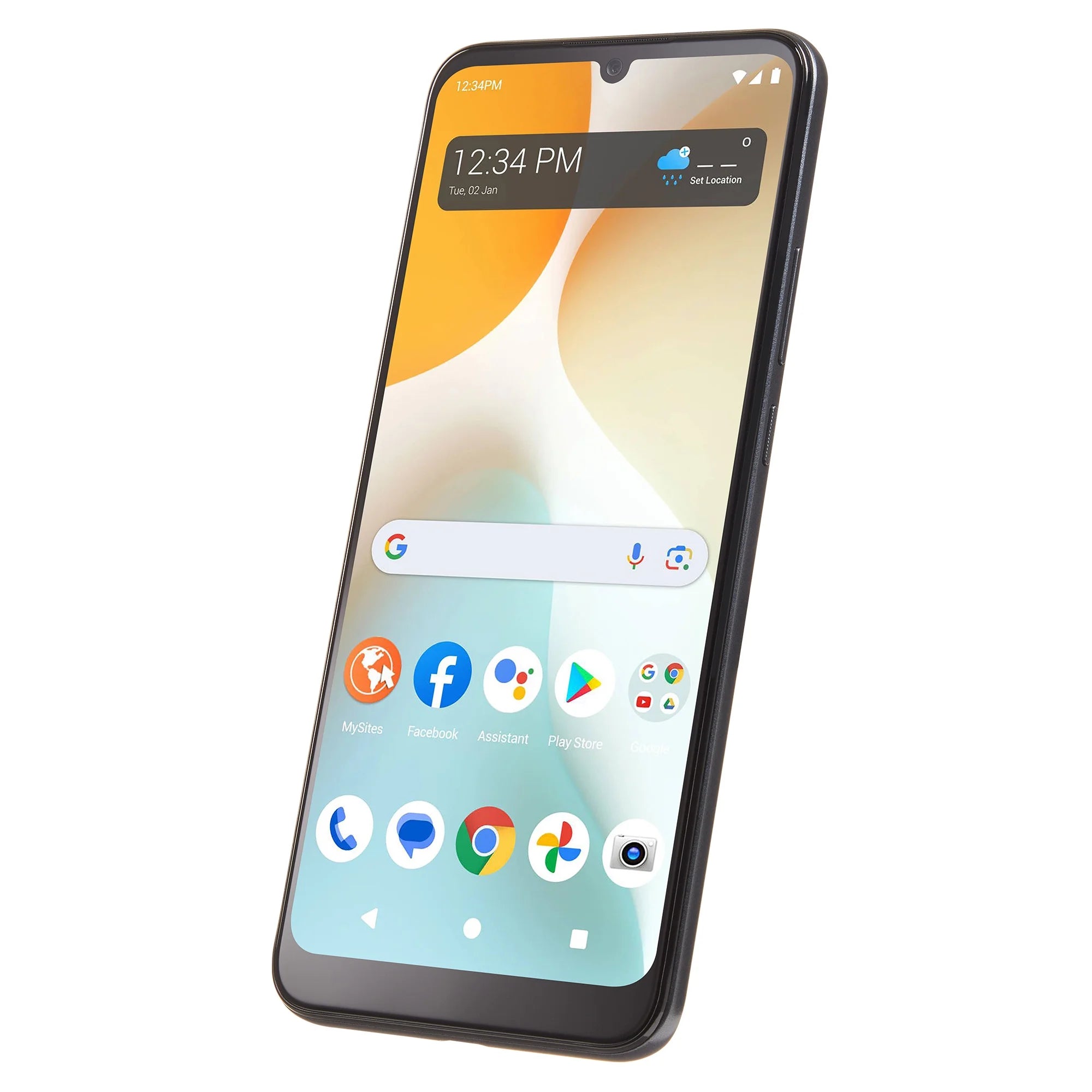 Tracfone View 5 Pro Prepaid Smartphone, 64GB, Black (Network Locked)