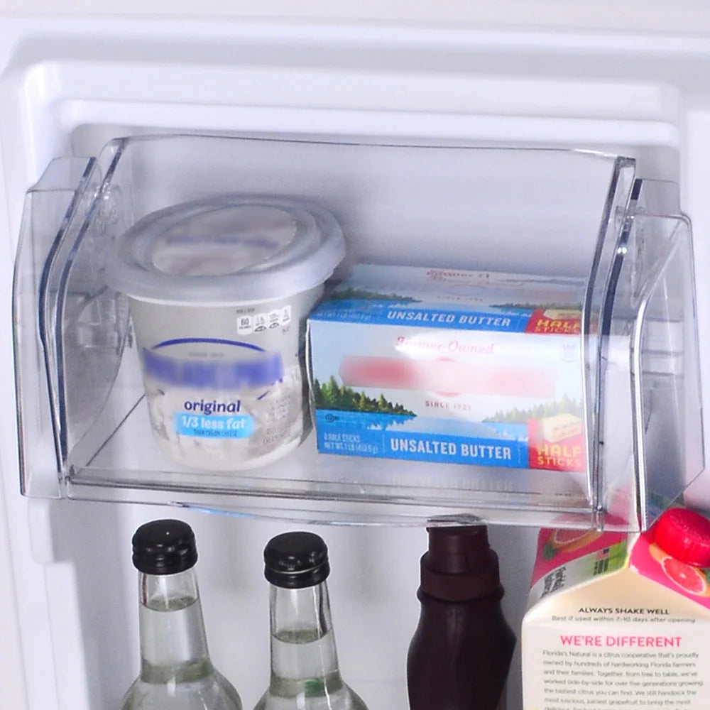 33-Inch 20.4 Cu. Ft. ENERGY STAR® Standard Refrigerator/Freezer with Icemaker in Stainless Steel