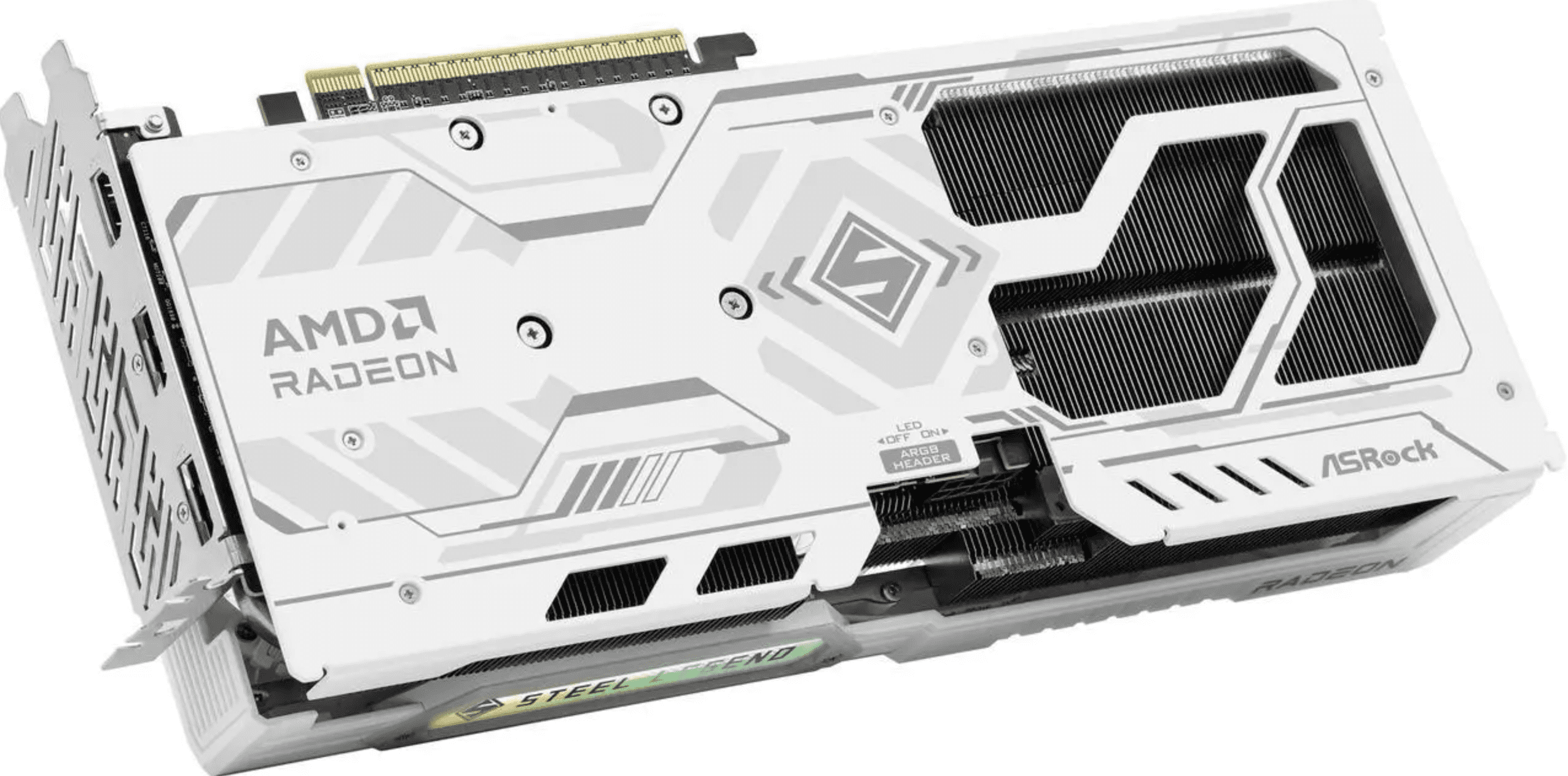 Asrock Steel Legend Radeon RX 9060 XT 16GB GDDR6 PCI Express 5.0 X16 Graphics Card RX9060XT SL 16GO RX 9060XT