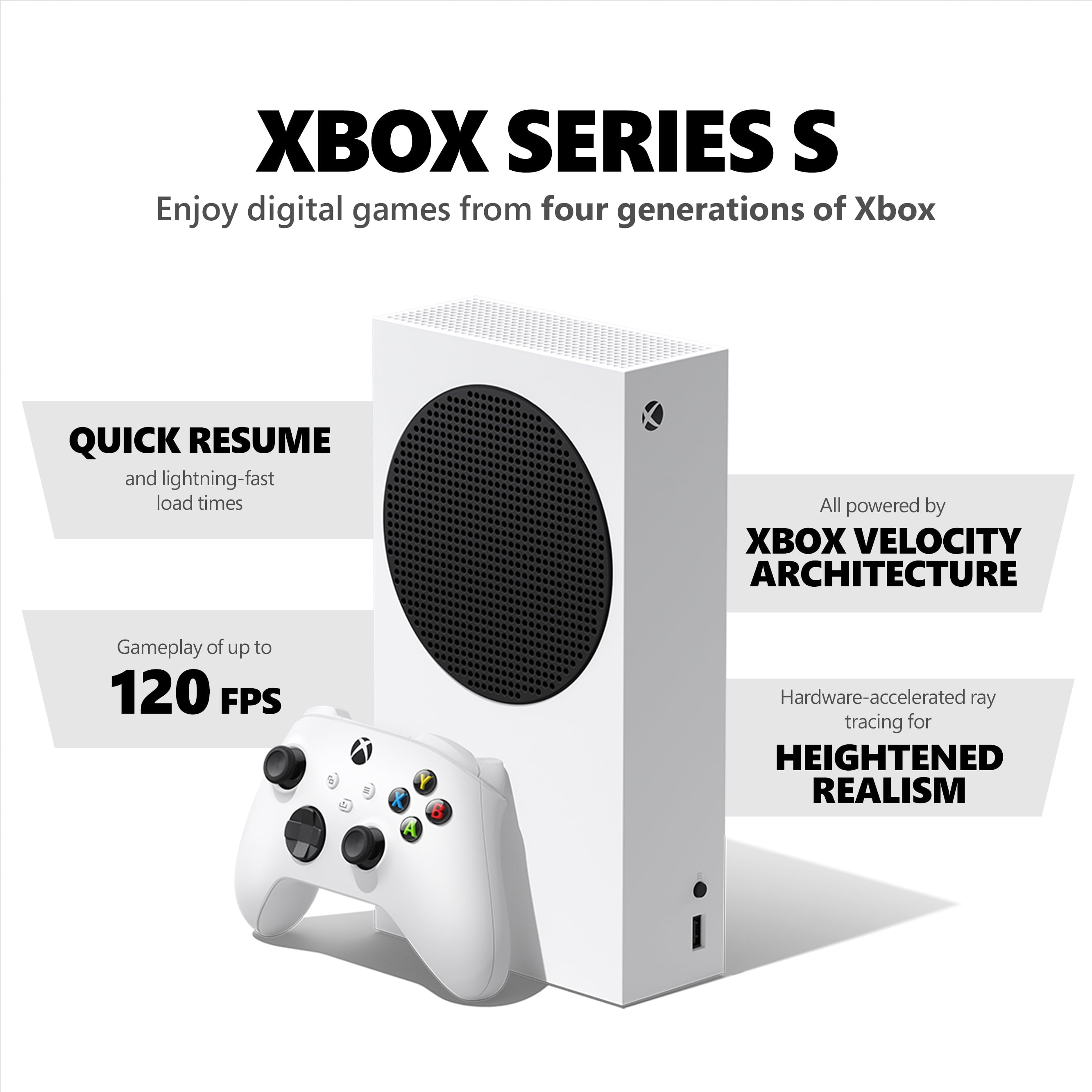 Xbox Series S Starter Bundle Including 3 Months of Game Pass Ultimate