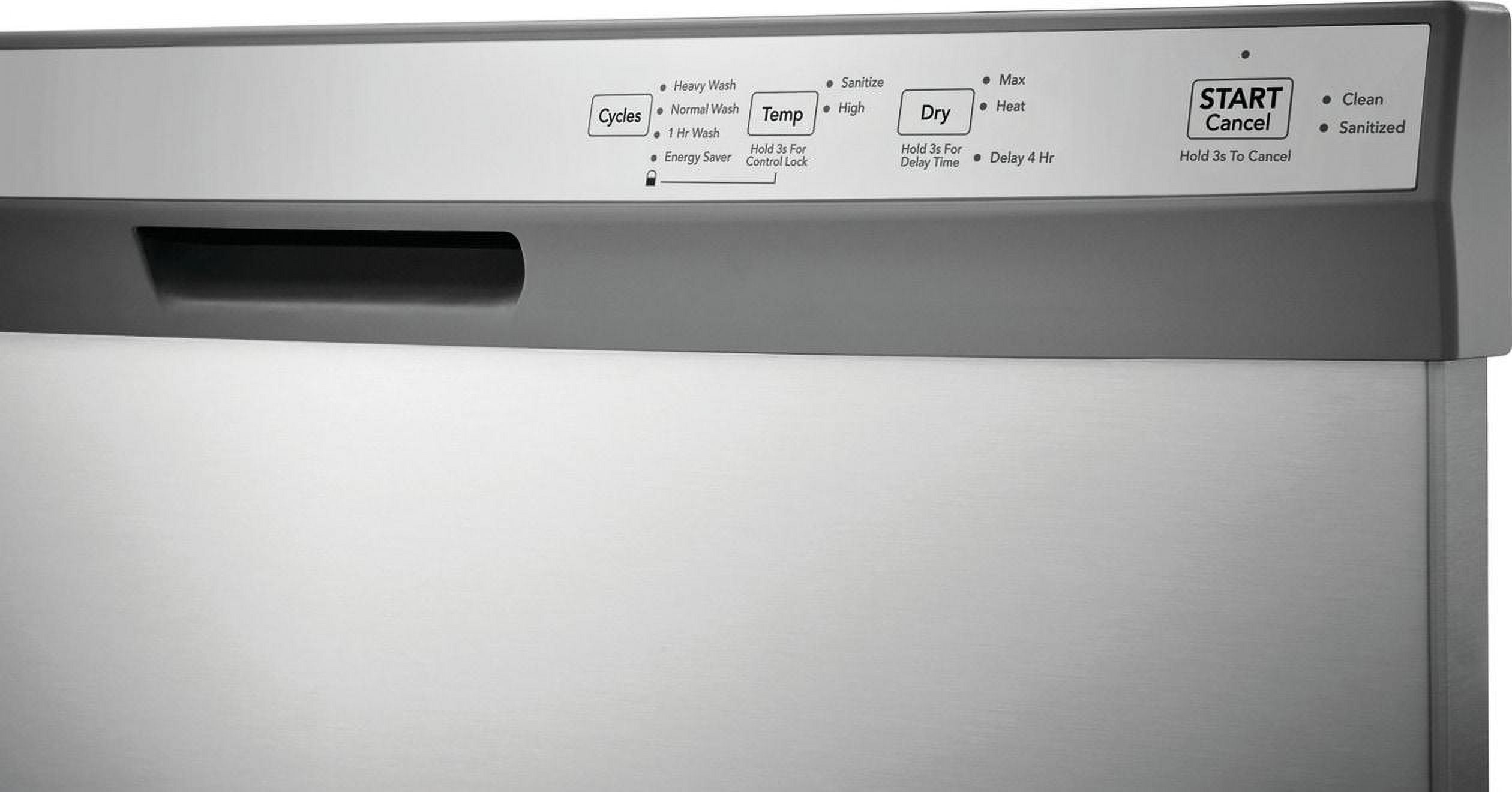 24-Inch Front Control Dishwasher in Stainless Steel, Model FDPC4314AS