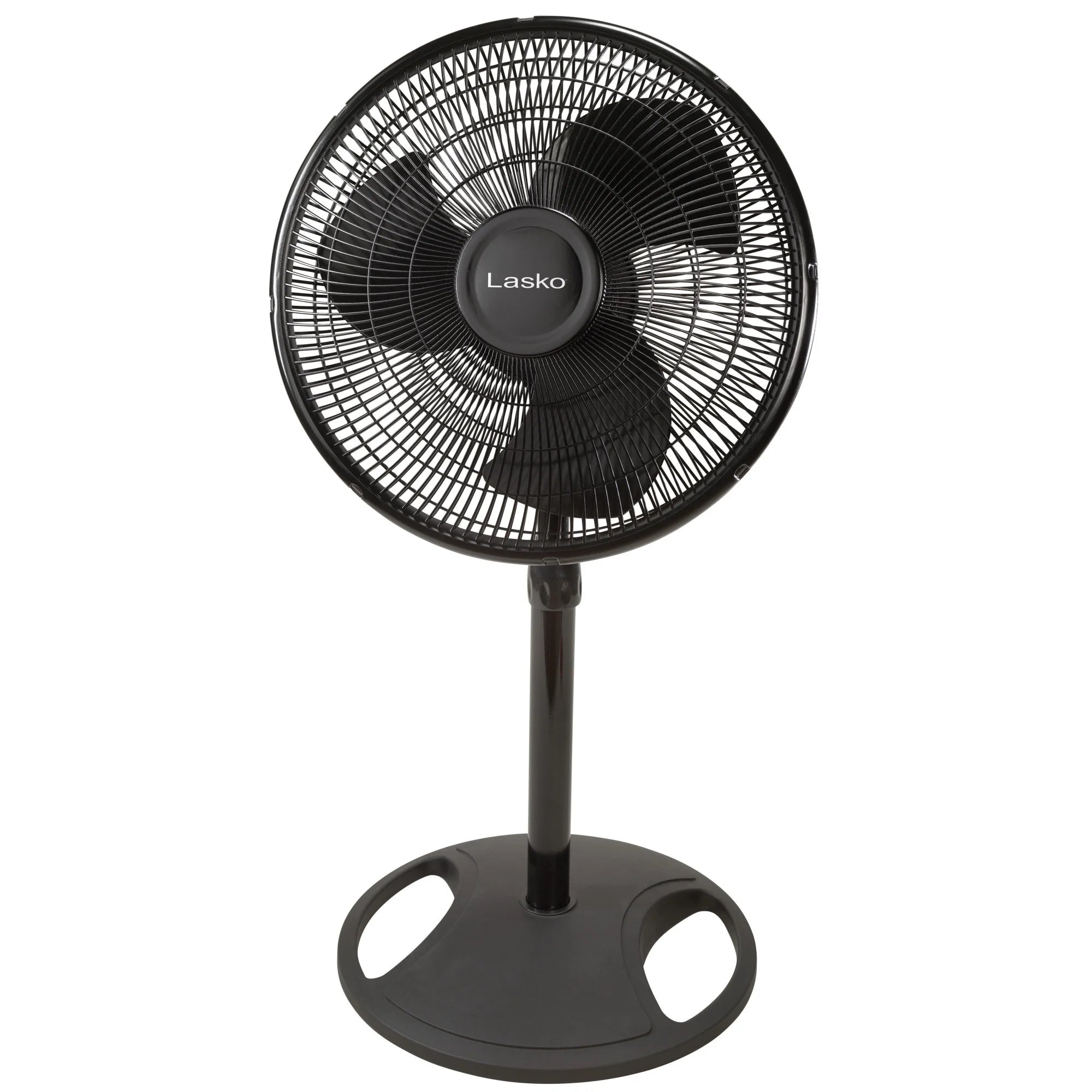 Lasko 16” 3-Speed Adjustable Oscillating Pedestal Fan, Black, S16500 New