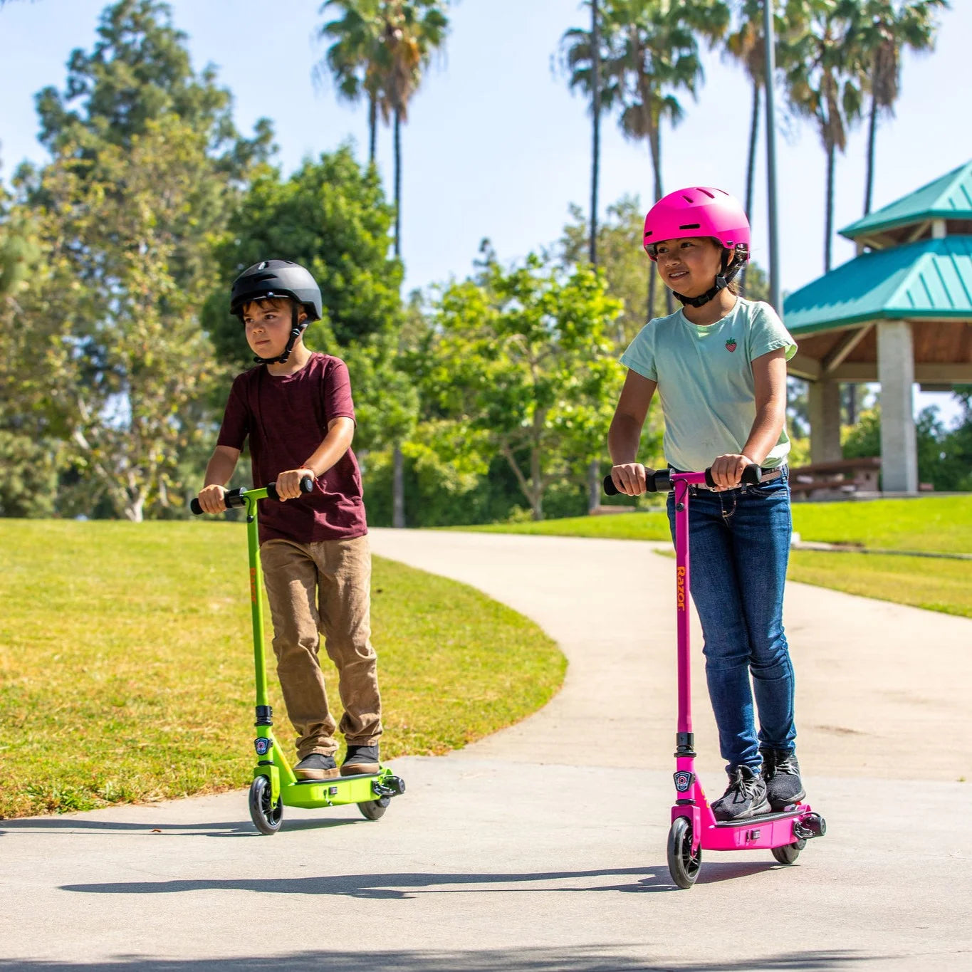 Razor Black Label E90 Electric Scooter - Green, for Child Ages 8+ and up to 120 Lbs, up to 10 Mph