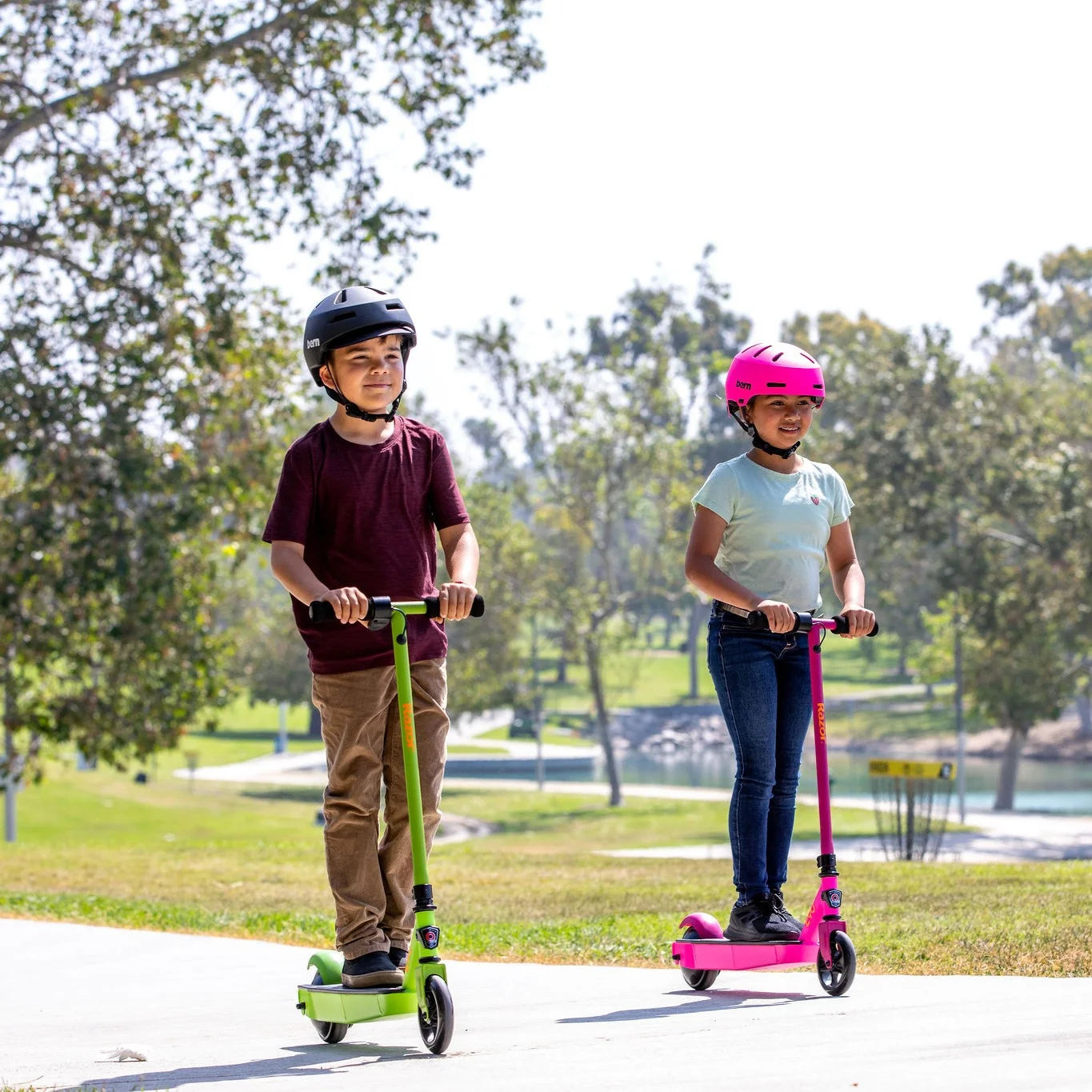 Razor Black Label E90 Electric Scooter - Green, for Child Ages 8+ and up to 120 Lbs, up to 10 Mph