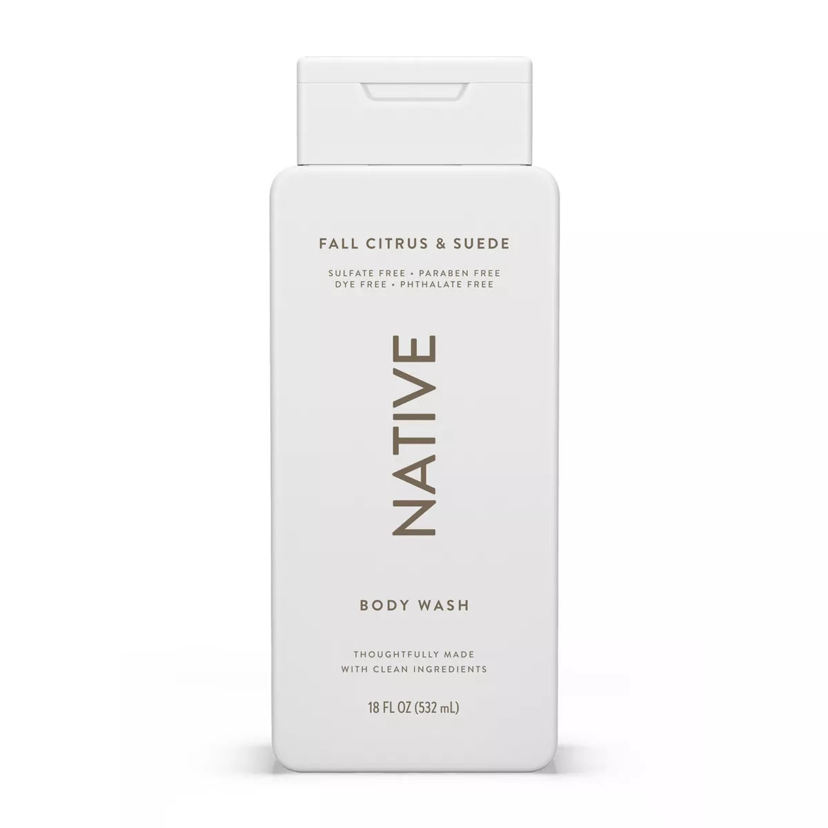 Native Limited Edition Fall Getaway Body Wash - Fall Citrus & Suede - 18 Fl Oz