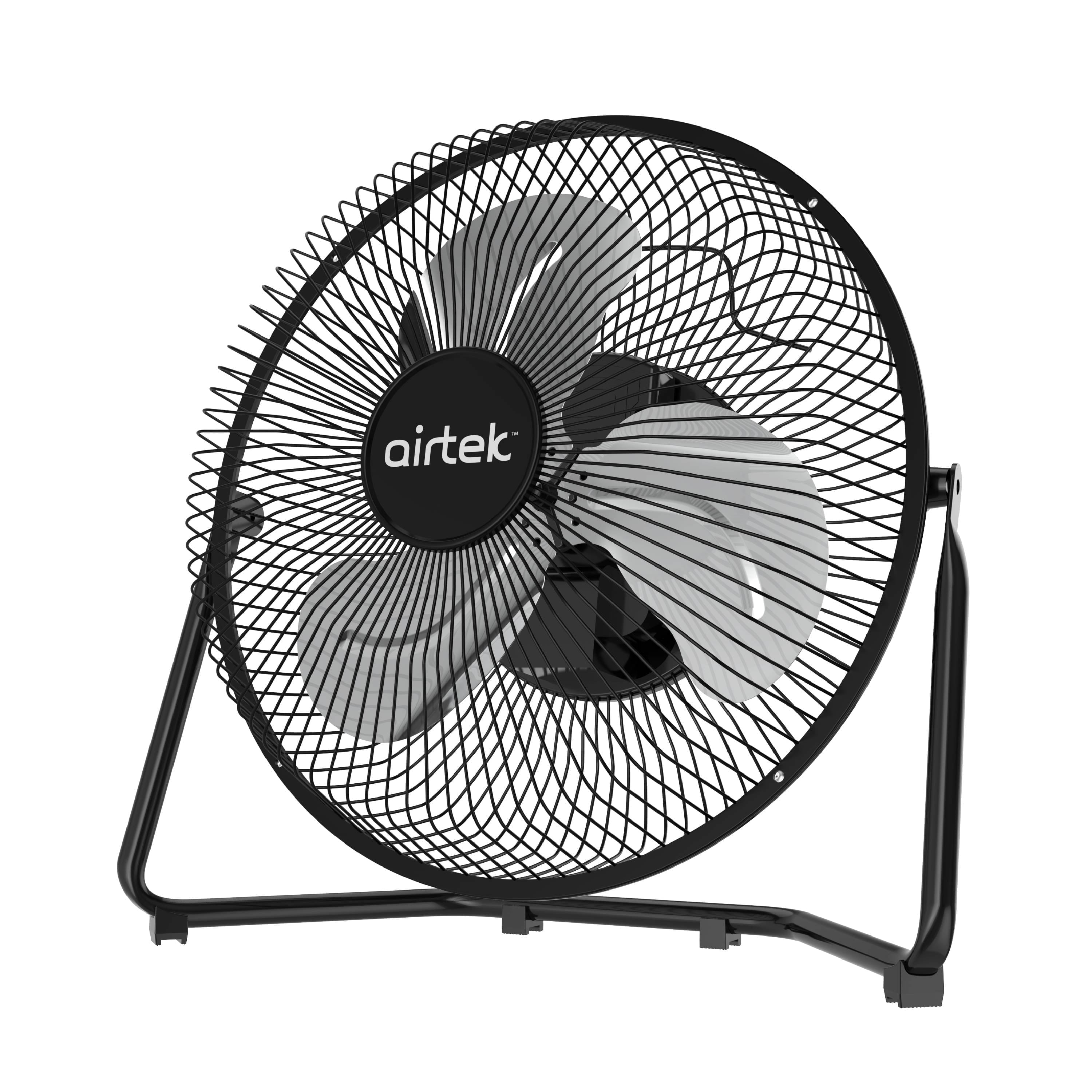 Airtek High Velocity Desk Fan, 3-Speed Electric Fan with Metal Blades and Safety Grilles