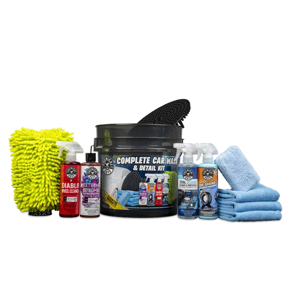 Chemical Guys Premium 12-Piece Complete Car Wash and Detailing Kit