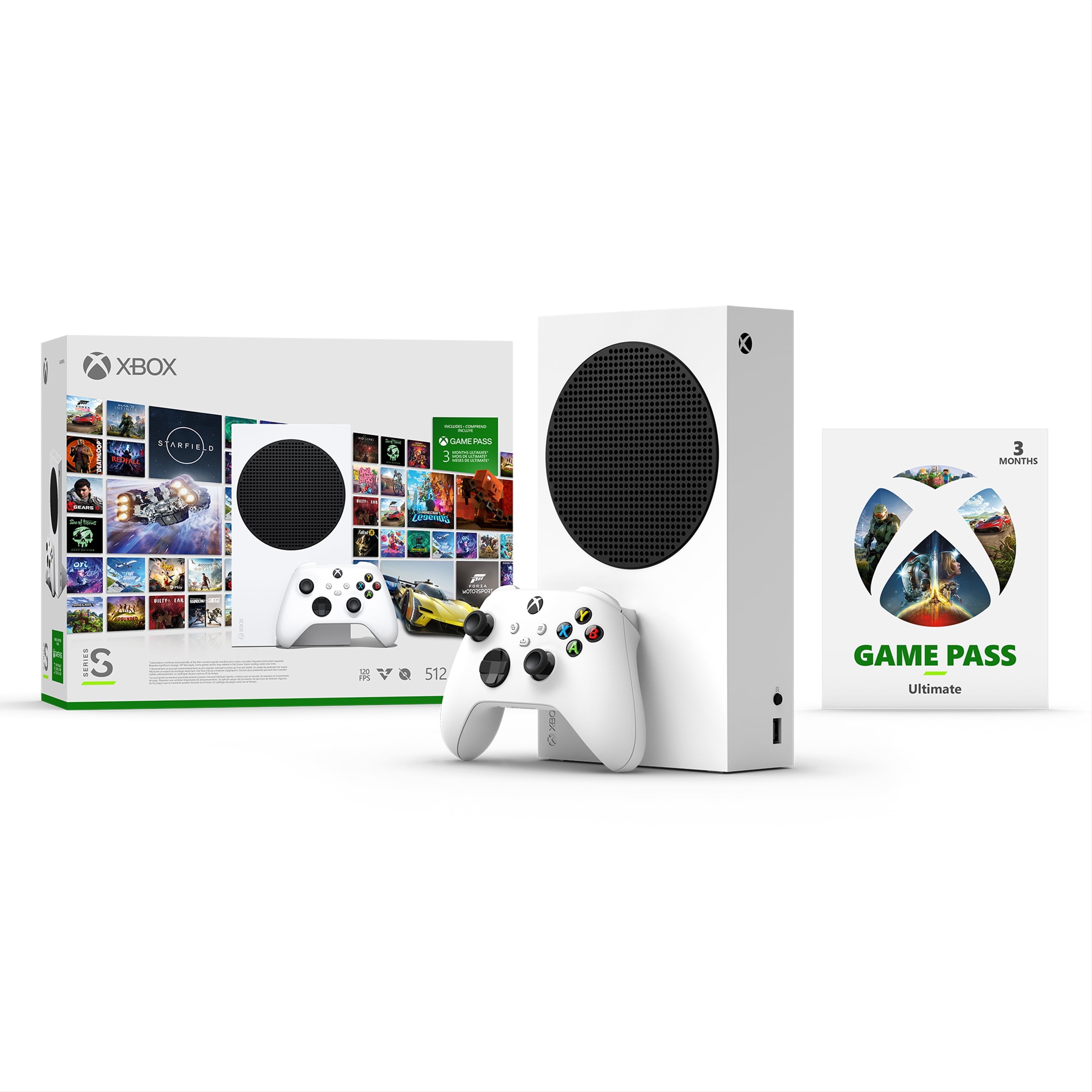Xbox Series S Starter Bundle Including 3 Months of Game Pass Ultimate