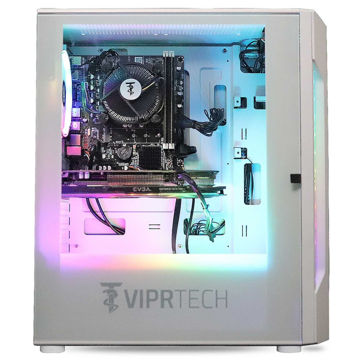 Intel I5 3.40Ghz, GTX 650, 8GB RAM, 1TB, Wifi, RGB, Entry Level Gaming PC, Desktop Computer White