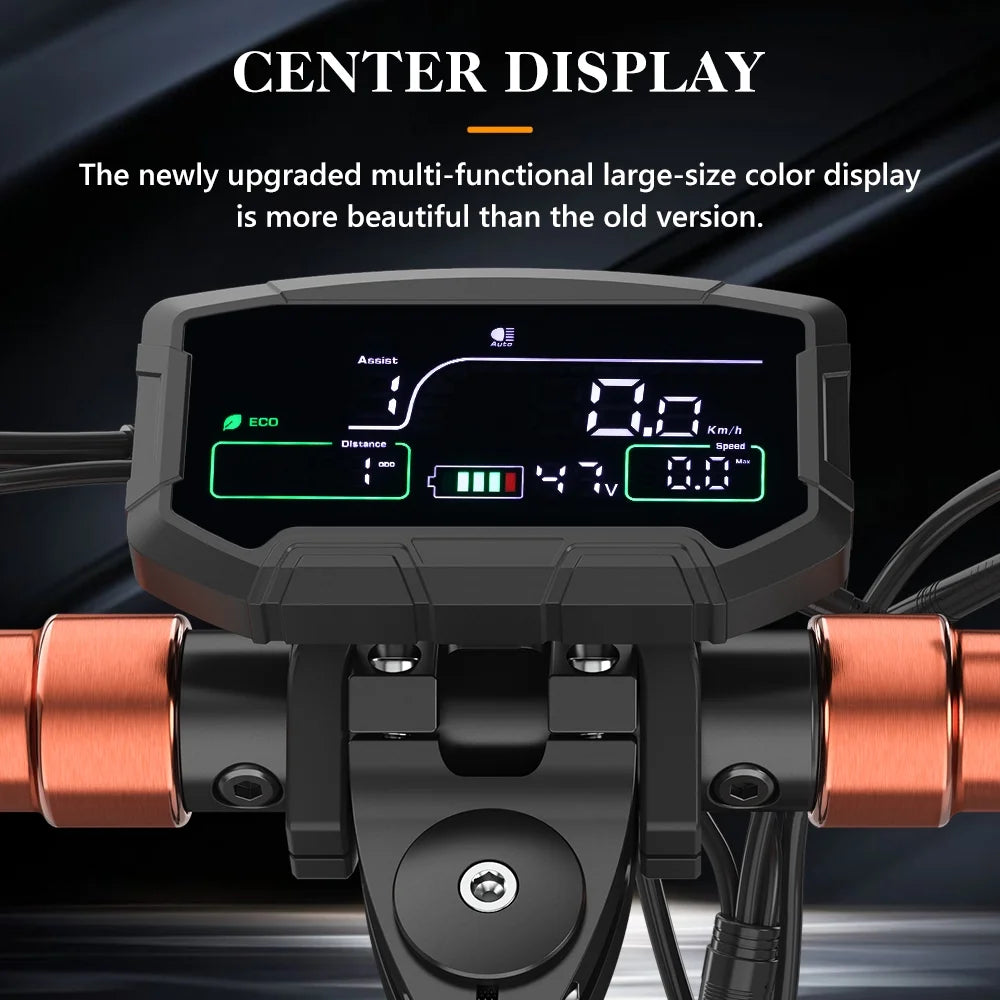 800W Electric Scooter for Adults with Seat, 12.5Ah Battery, 3 Speed Settings, Capable of 28 MPH and 32 Miles Range