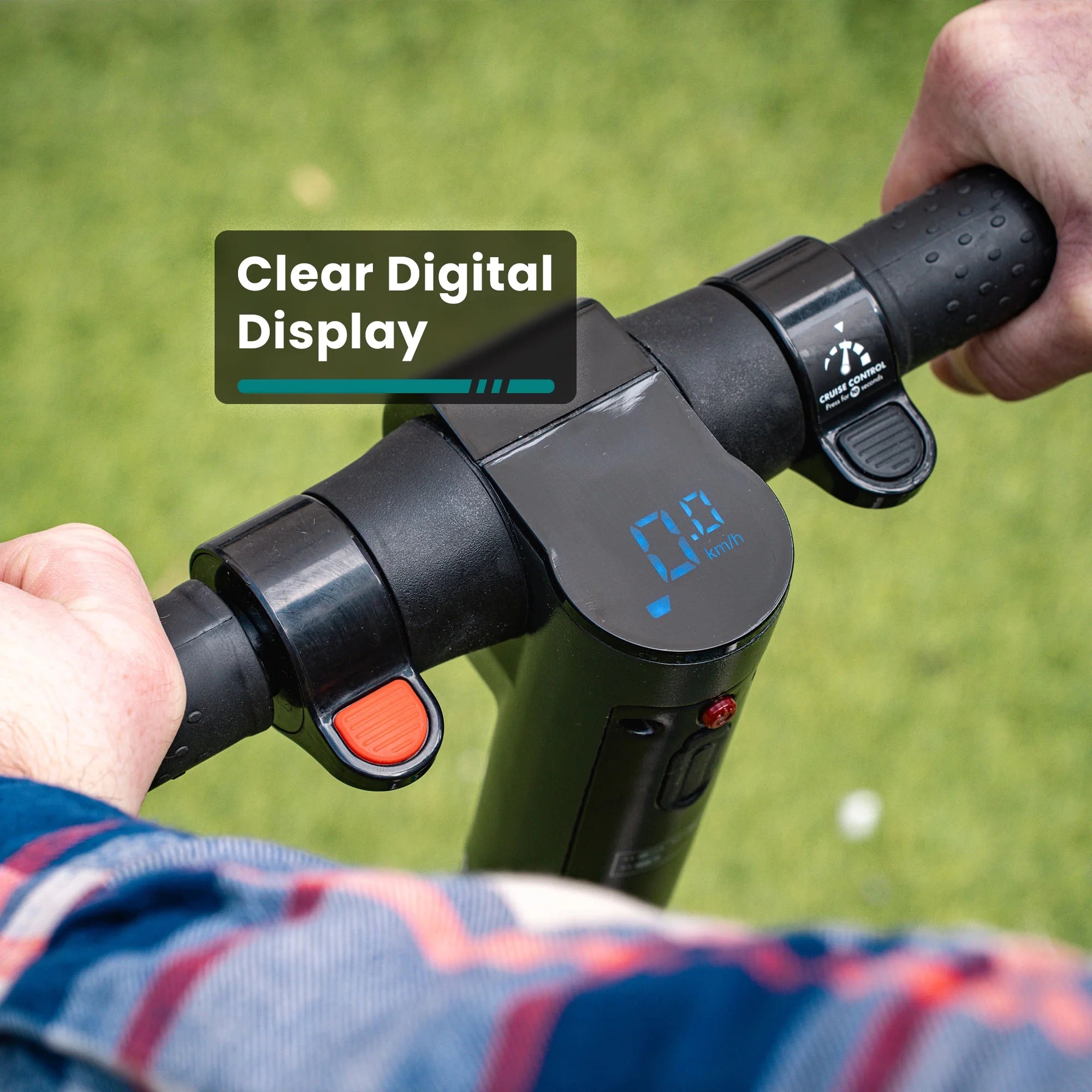 G2Plus Foldable Electric Scooter for Adults and Teens (Ages 8+) - 6" Tires, 200W Motor, 12 MPH, Gray