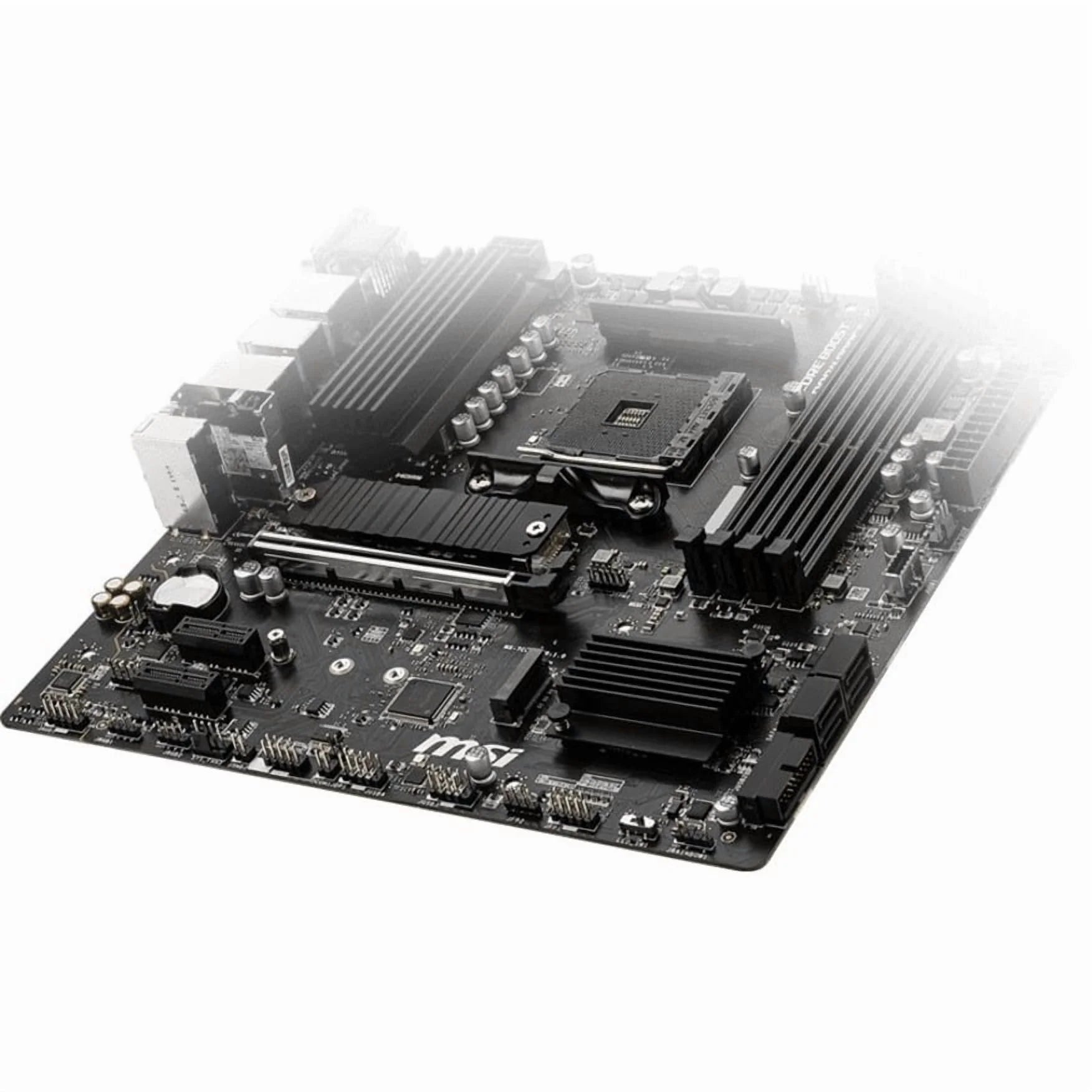 MSI B550M PRO-VDH WIFI Desktop Motherboard - AMD Chipset - Socket AM4 - Micro ATX (244357)