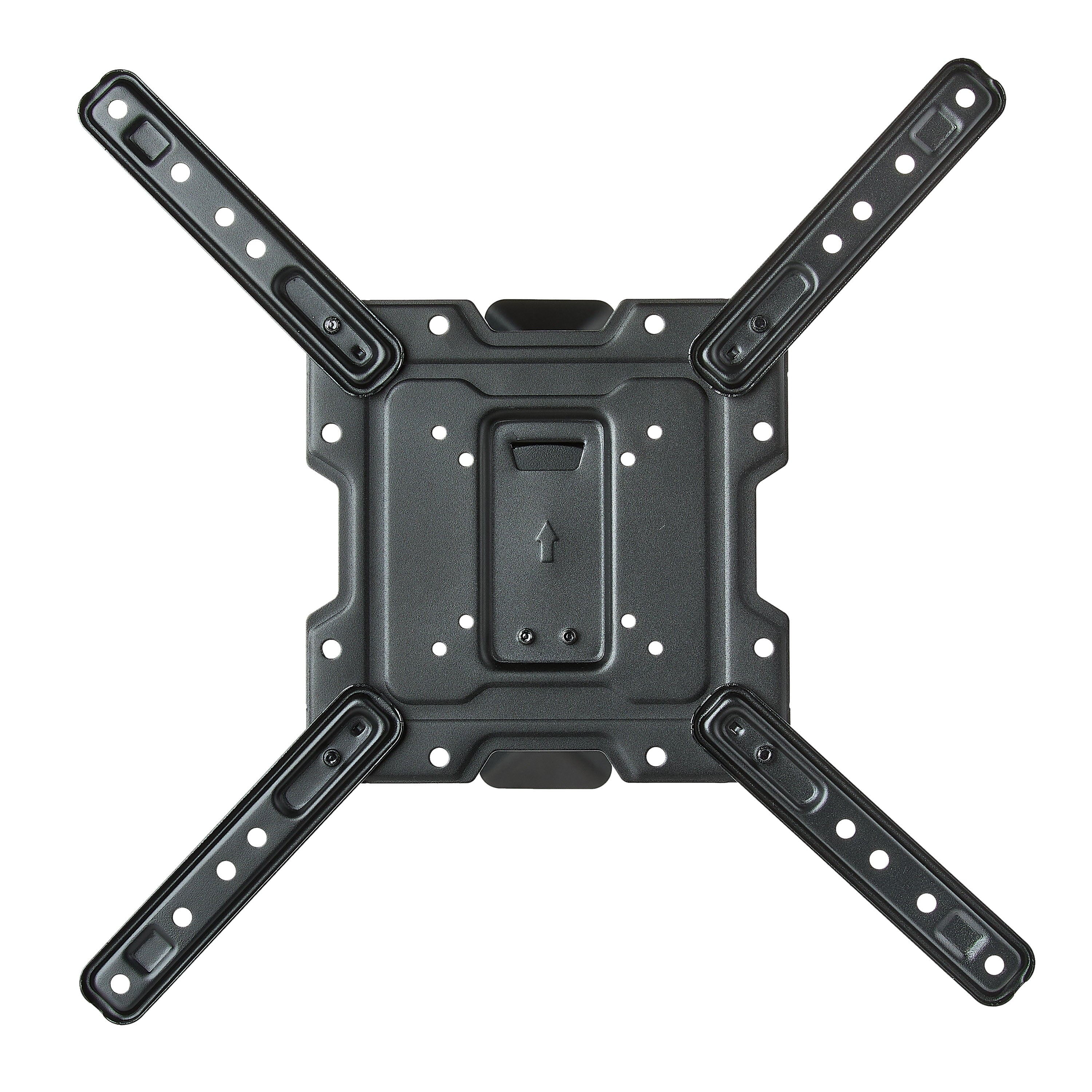 Onn Full Motion TV Wall Mount for 19" to 50" Tvs, UL Listed, Swivel ±45°, up to +5/-15°Tilting