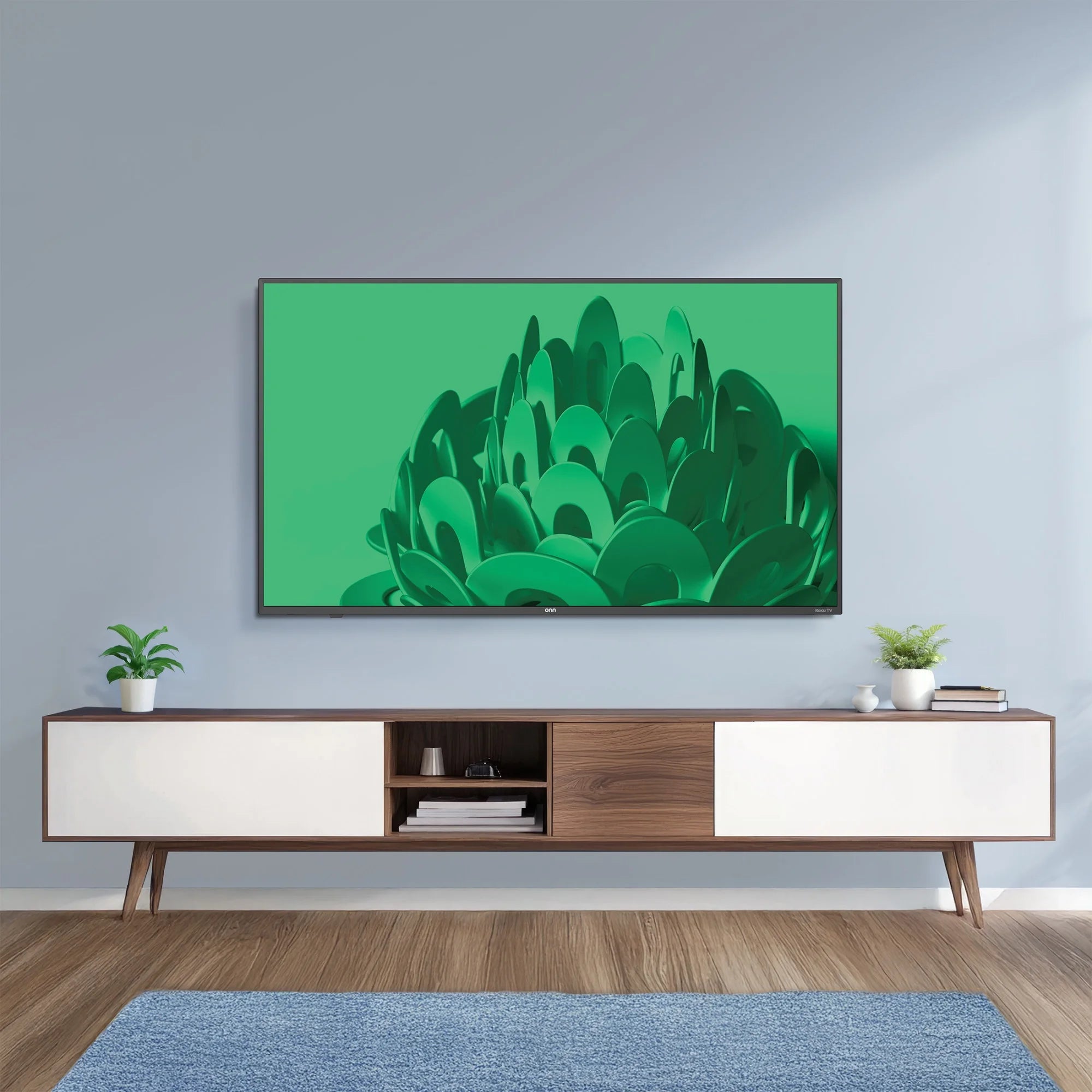 50” Class 4K UHD (2160P) LED Roku Smart Television HDR (100012585)