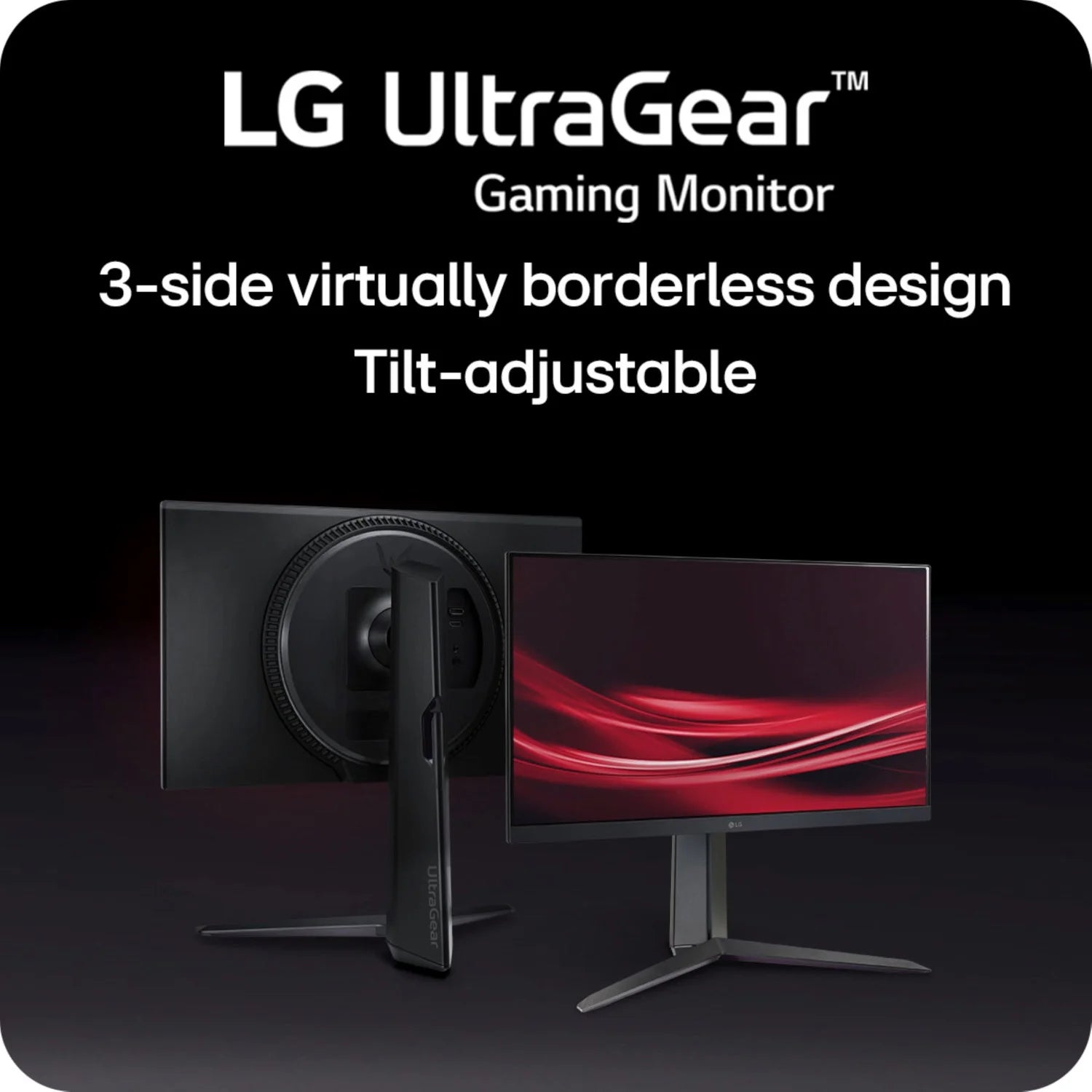27" Ultragear FHD 1080P 180Hz Gaming Monitor - Model 27GS40W-B, Black