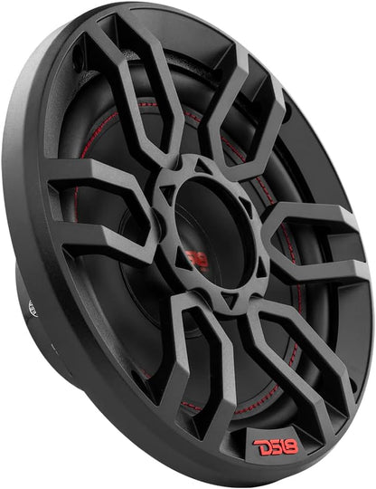 DS18 GEN-X6.5C Component Set - 6.5", 2-Way, 150W Max, 50W RMS, Black Paper Cone, Tetorn Dome Tweeters, 4 Ohms - Clarity Unparalled by Other Speakers in Their Class (2 Speakers)