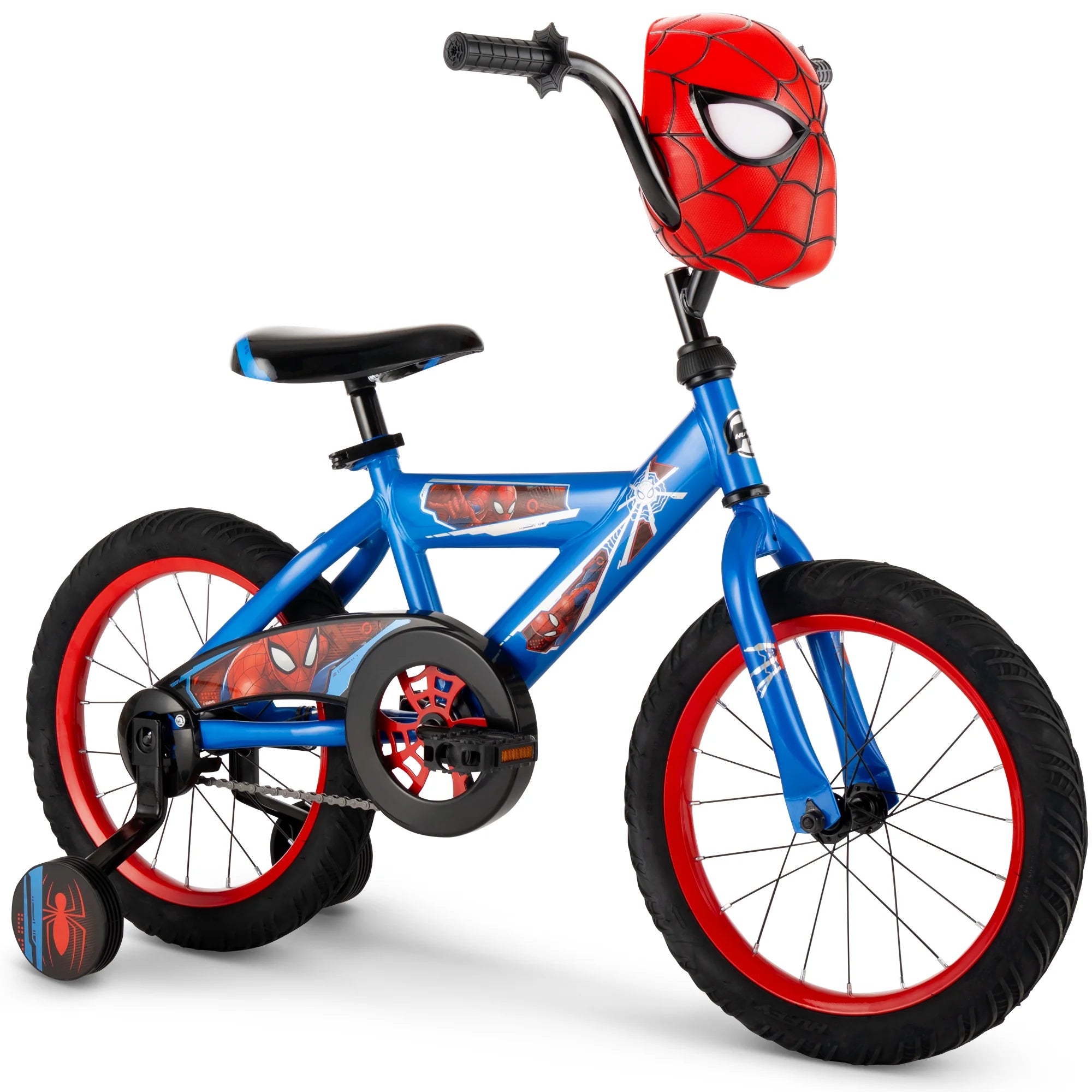 Huffy 16" Marvel Spider-Man Kids' Bike, Fits Riders 3'5" - 4'0", Red, Child, Boy'S