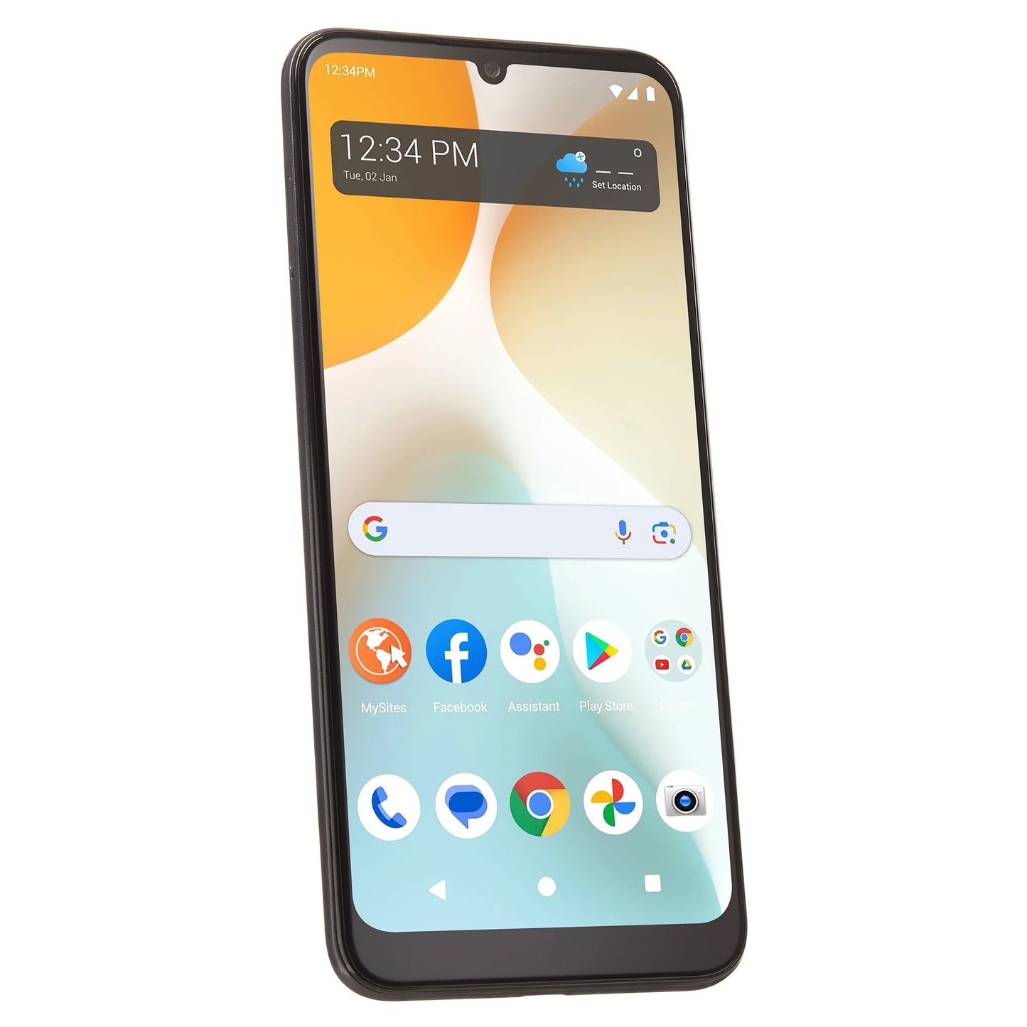 Tracfone  View 5 Pro Prepaid Smartphone, 64GB, Black (Network Locked)