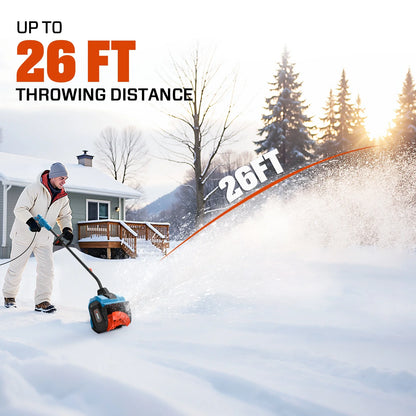 Senix 12A 13-Inch Corded Electric Snow Blower