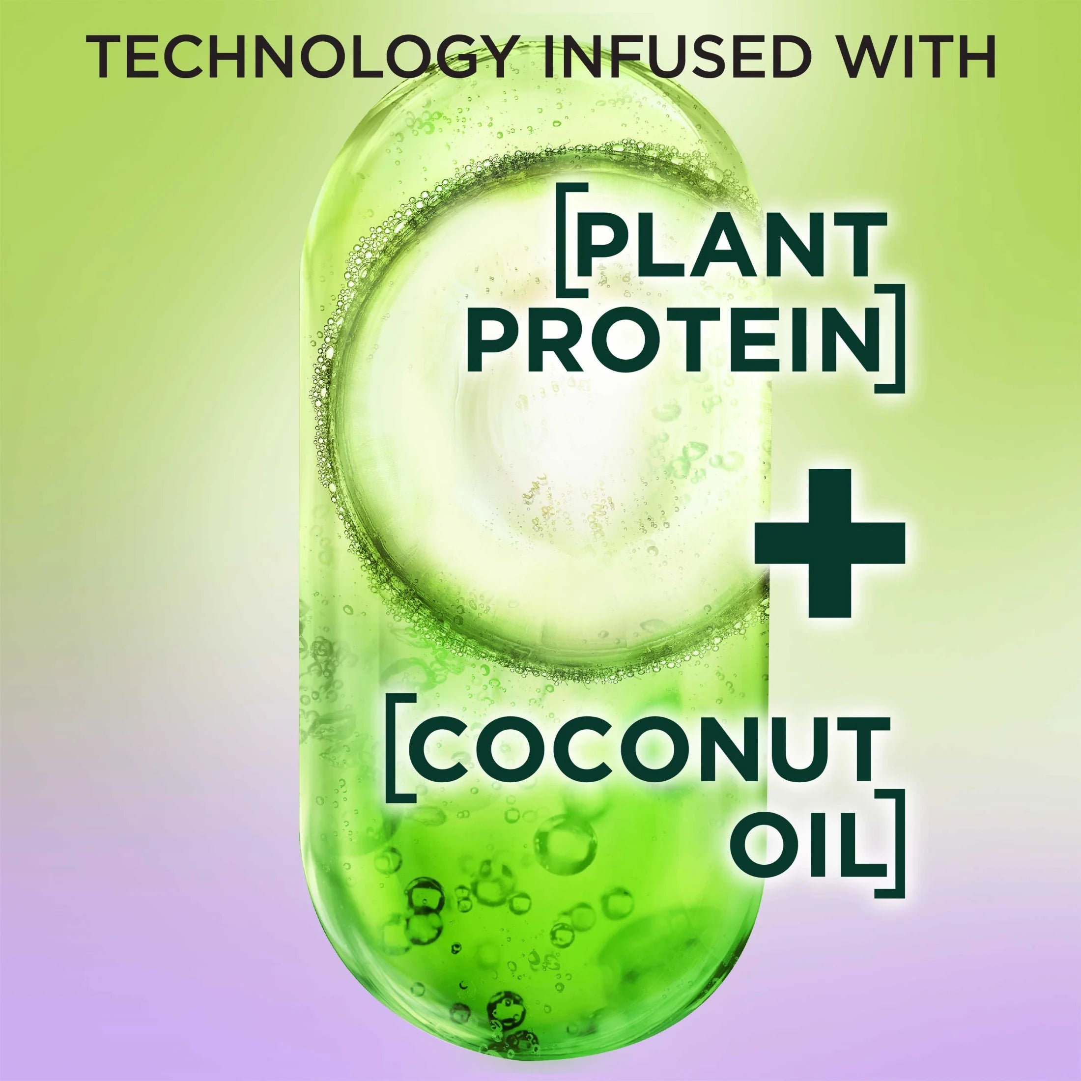 Garnier Fructis Curl Nourishing Leave in Treatment, Glycerin Coconut Oil, Frizzy Hair 10.2 Fl Oz