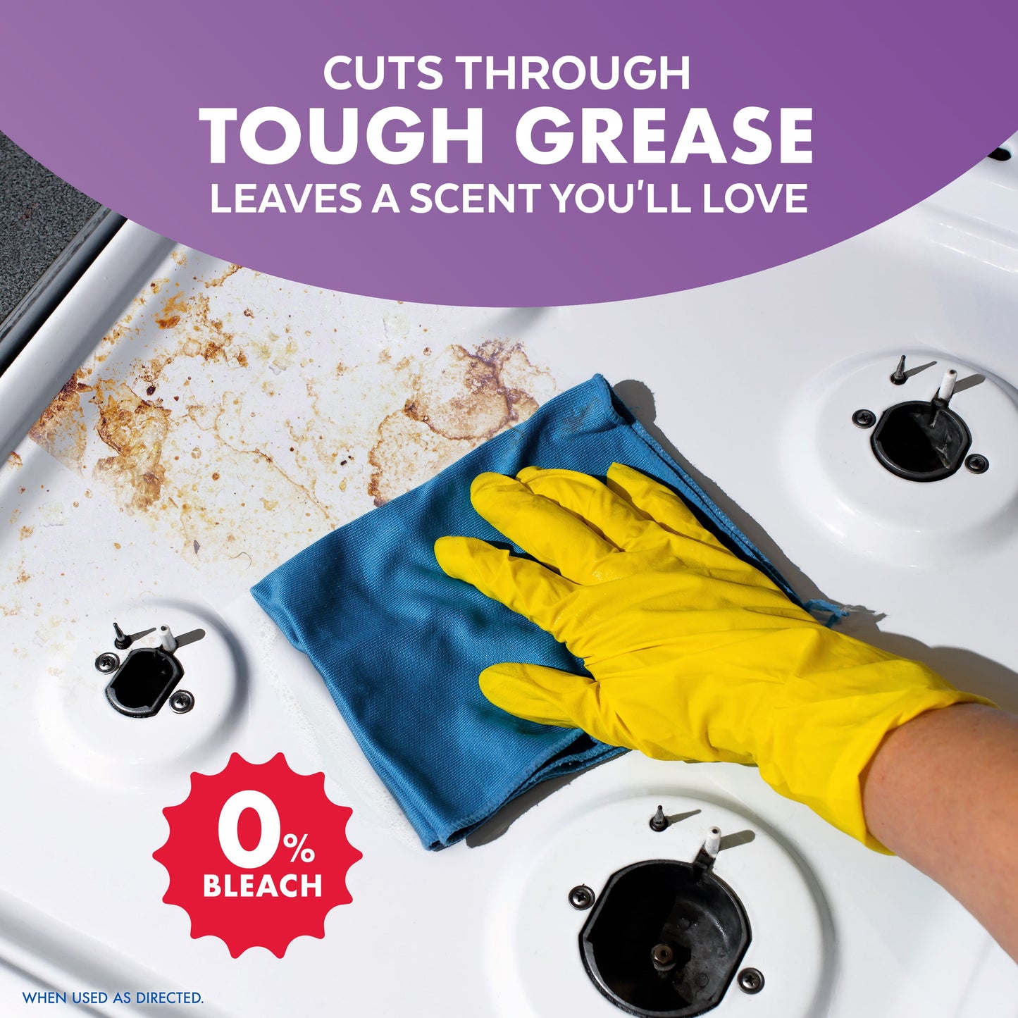 All-Purpose Cleaner and Disinfectant Spray, Lavender & Cotton Blossom Scent, 32 oz