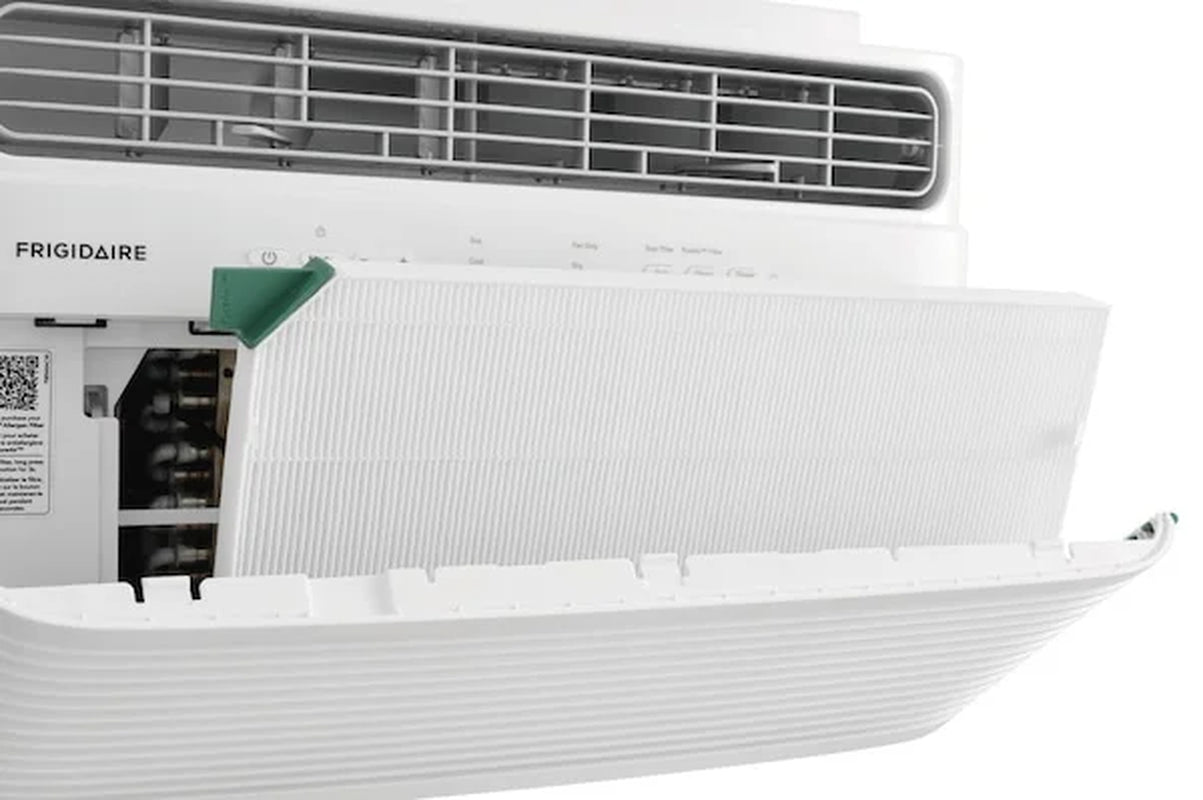 6,000 BTU Window Air Conditioner for Rooms up to 250 Sq Ft, White