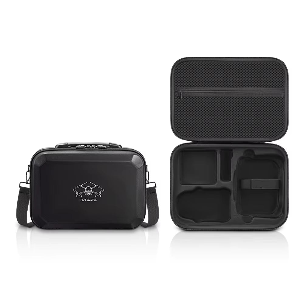DJI Mini 4 Pro Shoulder Bag - Hardshell Storage Case for Drones and Accessories, Compatible with Mini 4 Pro RC 2/RC-N2 Controller