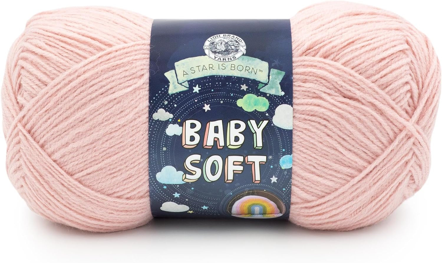 Lion Brand Yarn Baby Soft Blanket Yarn for Crocheting, Knitting, and Crafts, Lemonade, Set of 3