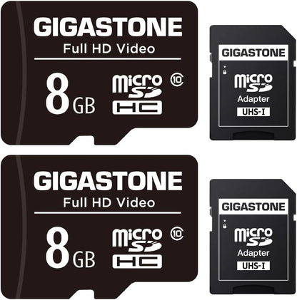 GIGASTONE 32GB Micro SD Card 5-Pack, Full HD Video, Surveillance Security Cam Action Camera Drone, 90Mb/S Micro SDHC UHS-I U1 C10 Class 10