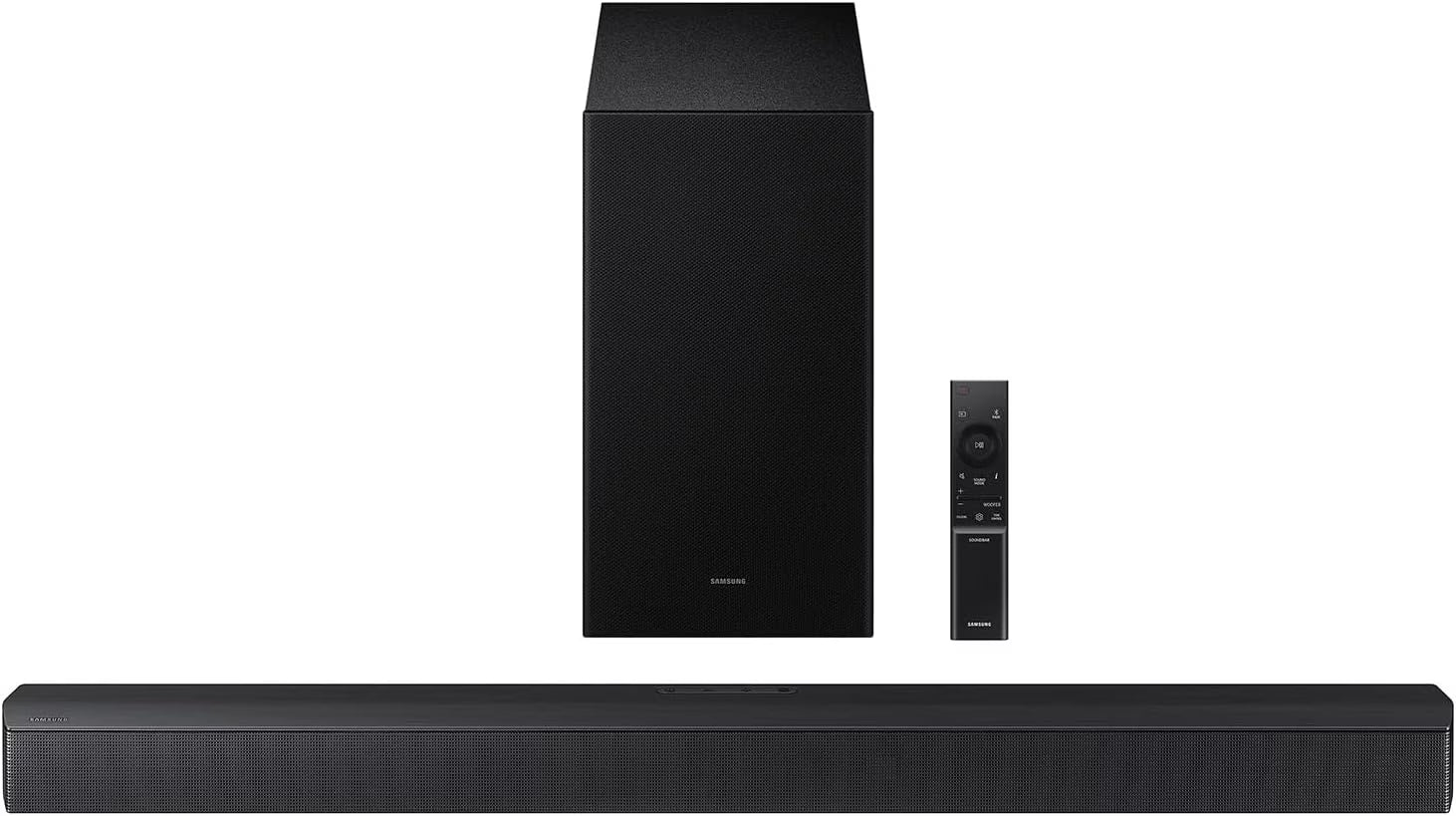 B-Series Soundbar HW-B630F 3.1 Ch DTS Virtual:X Soundbar with Subwoofer (2025 Model) One Remote Control, Voice Enhance Mode, Adaptive Sound