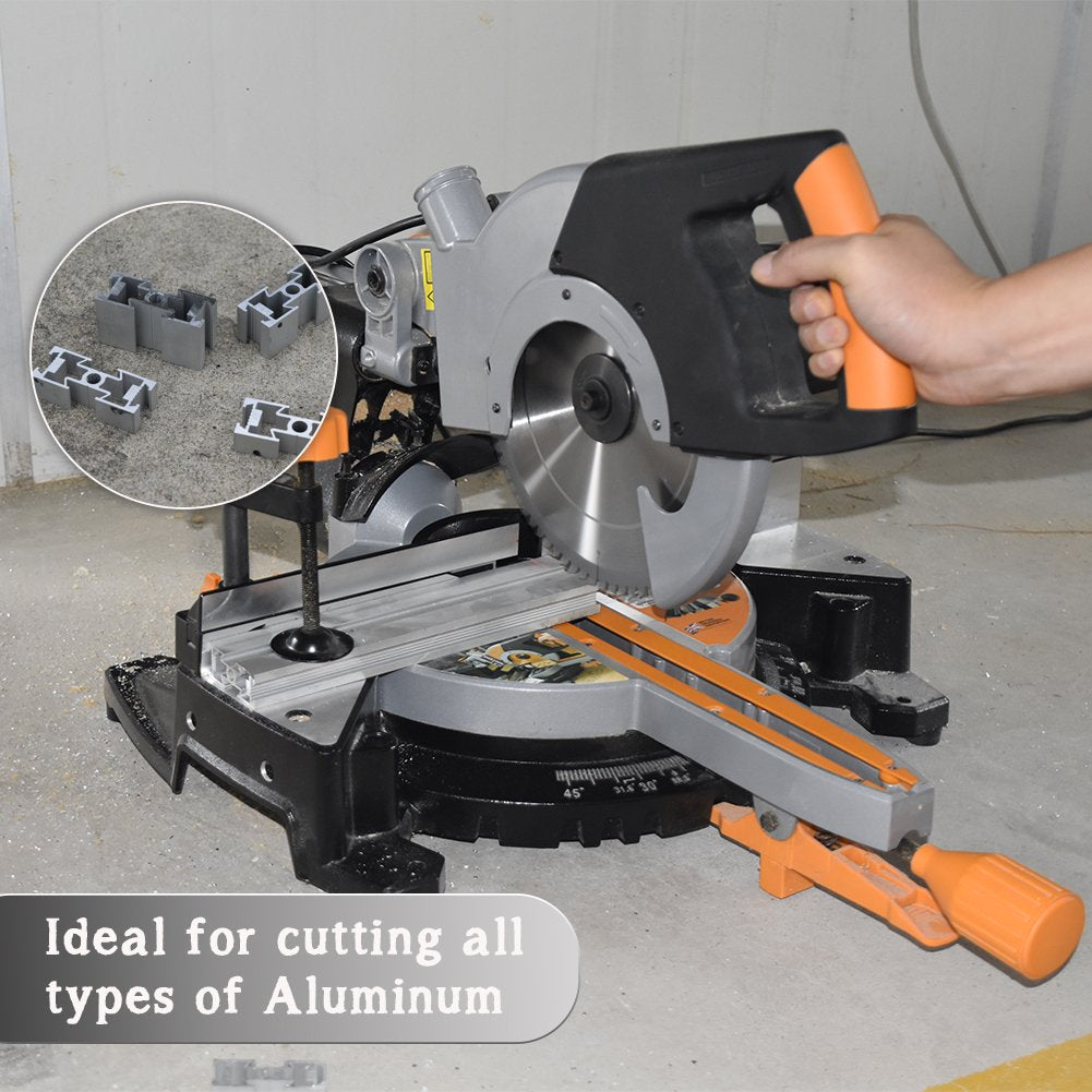 TOMAX 10-Inch 80-Tooth TCG Aluminum and Non-Ferrous Metal Cutting Saw Blade with 5/8-Inch Arbor