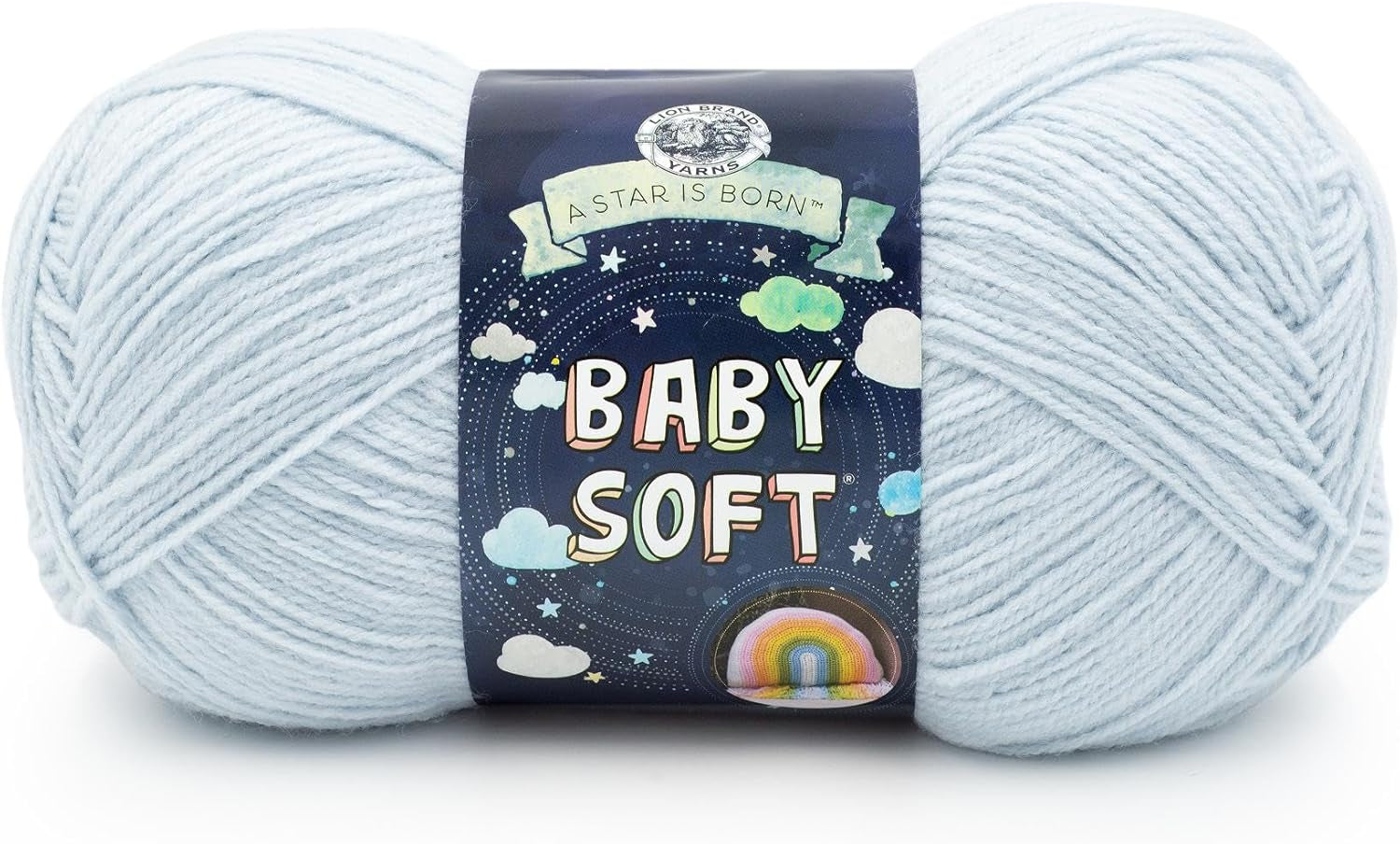 Lion Brand Yarn Baby Soft Blanket Yarn for Crocheting, Knitting, and Crafts, Lemonade, Set of 3