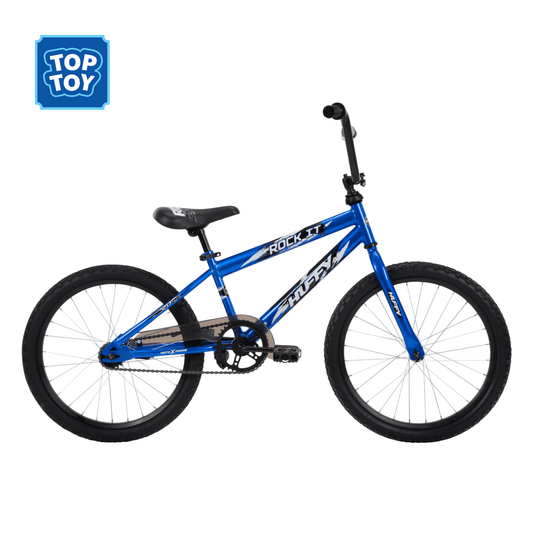 20" Rock It Children's Bike for Boys, Suitable for Riders 44"-56", Blue