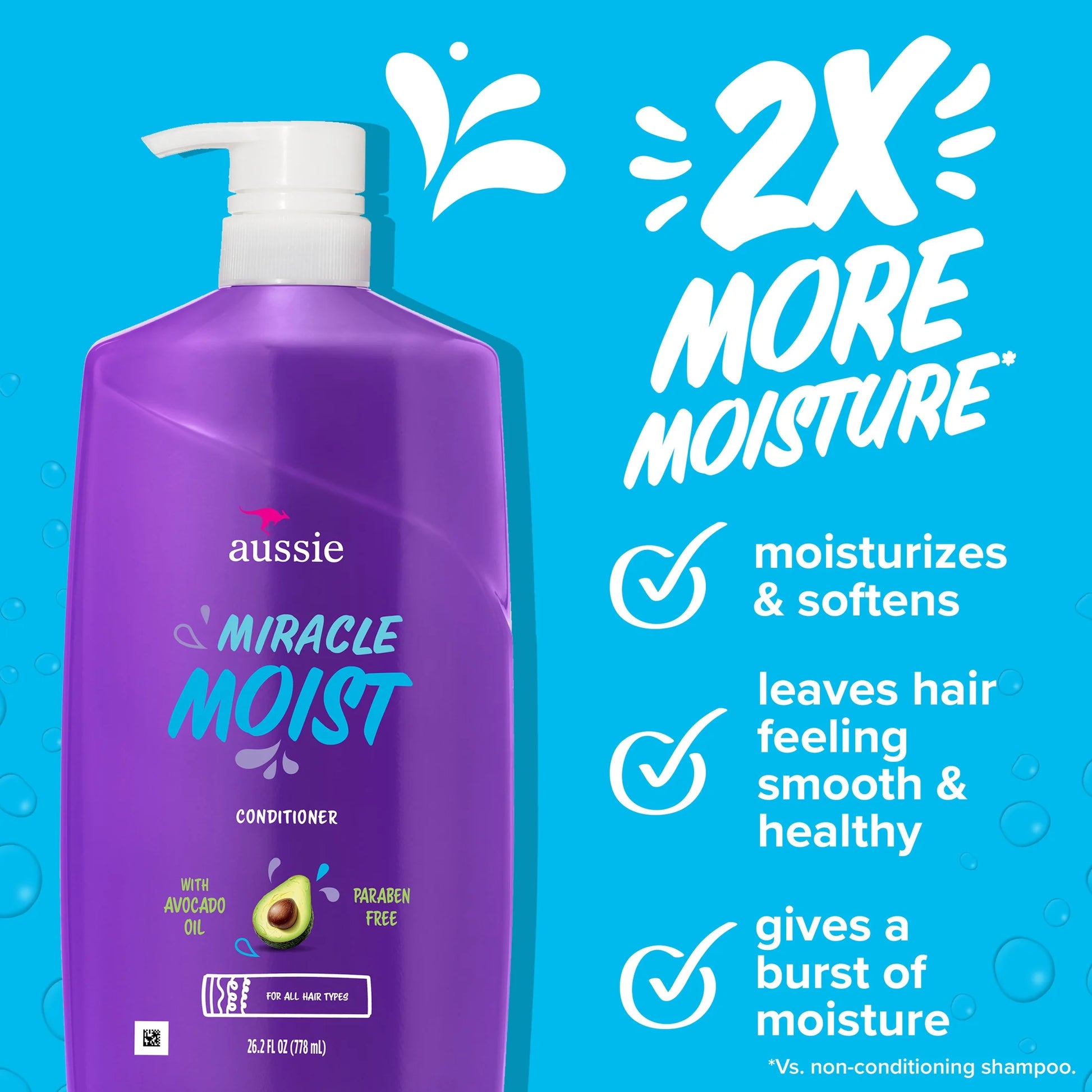 Miracle Moist Shampoo and Conditioner Duo, 26.2 Fl Oz