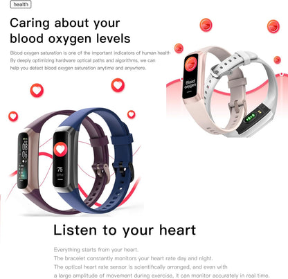 Health and Fitness Tracker for Men and Women - AMOLED Display, Slim Design, 25 Sports Modes, Heart Rate and Blood Pressure Monitoring, Alarm, Stopwatch, Timer, Calories Burned, IP68 Waterproof