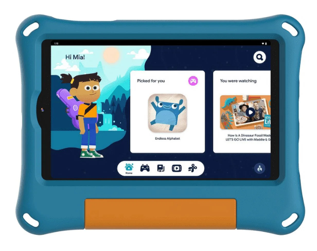 8" Kids Tablet, 32GB (2024 Model) - Aqua