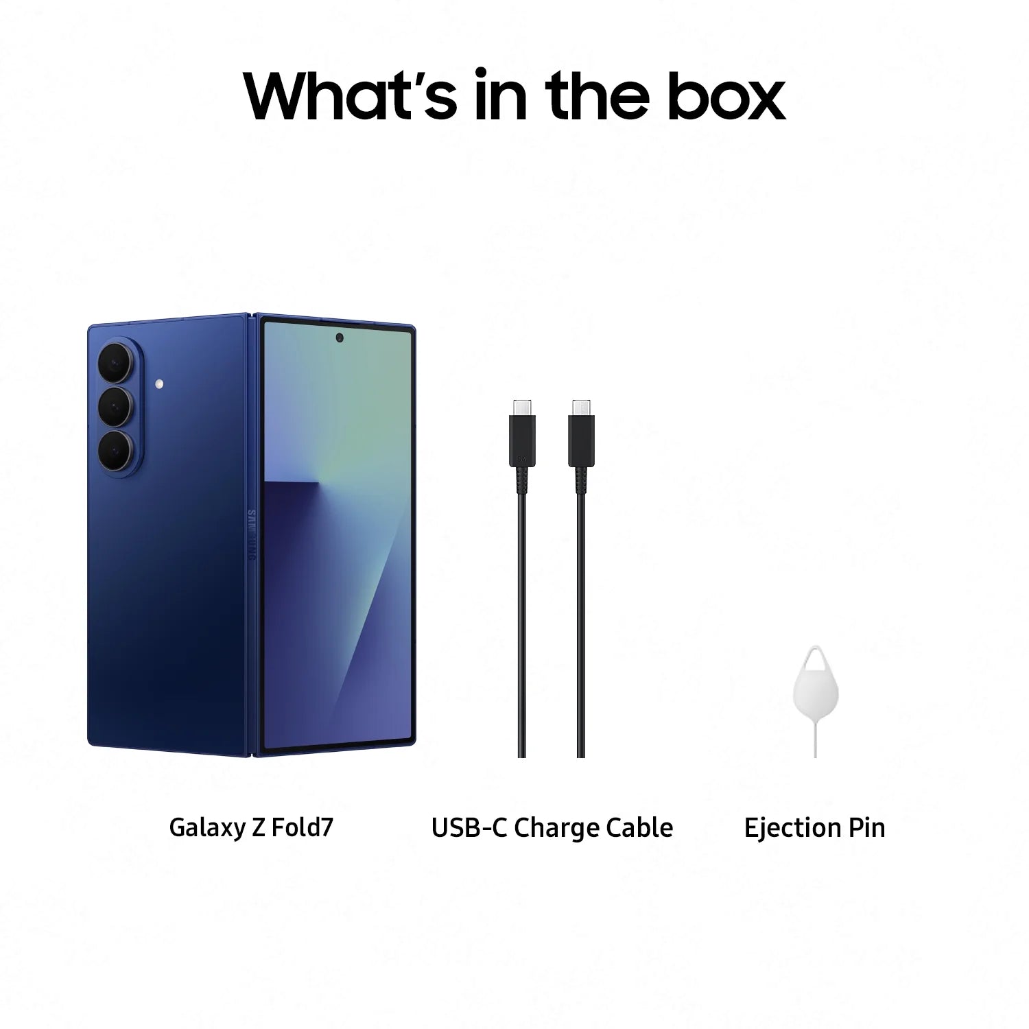 Galaxy Z Fold7 256GB Smartphone (Unlocked), Blue Shadow