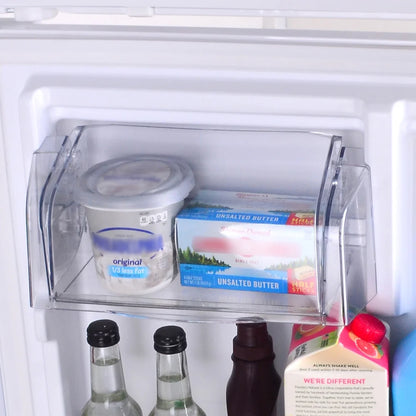 04671332 White Freezer with Ice Maker