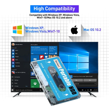 KINHANK Super Console 500GB Gaming HDD with 100,000 Video Games and 70 Emulators for DC, MAME, SS, NAOMI, PS2, PS1 - Plug and Play with Batocera OS