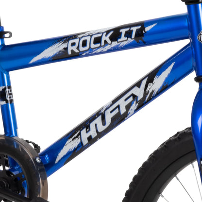 20" Rock It Children's Bike for Boys, Suitable for Riders 44"-56", Blue