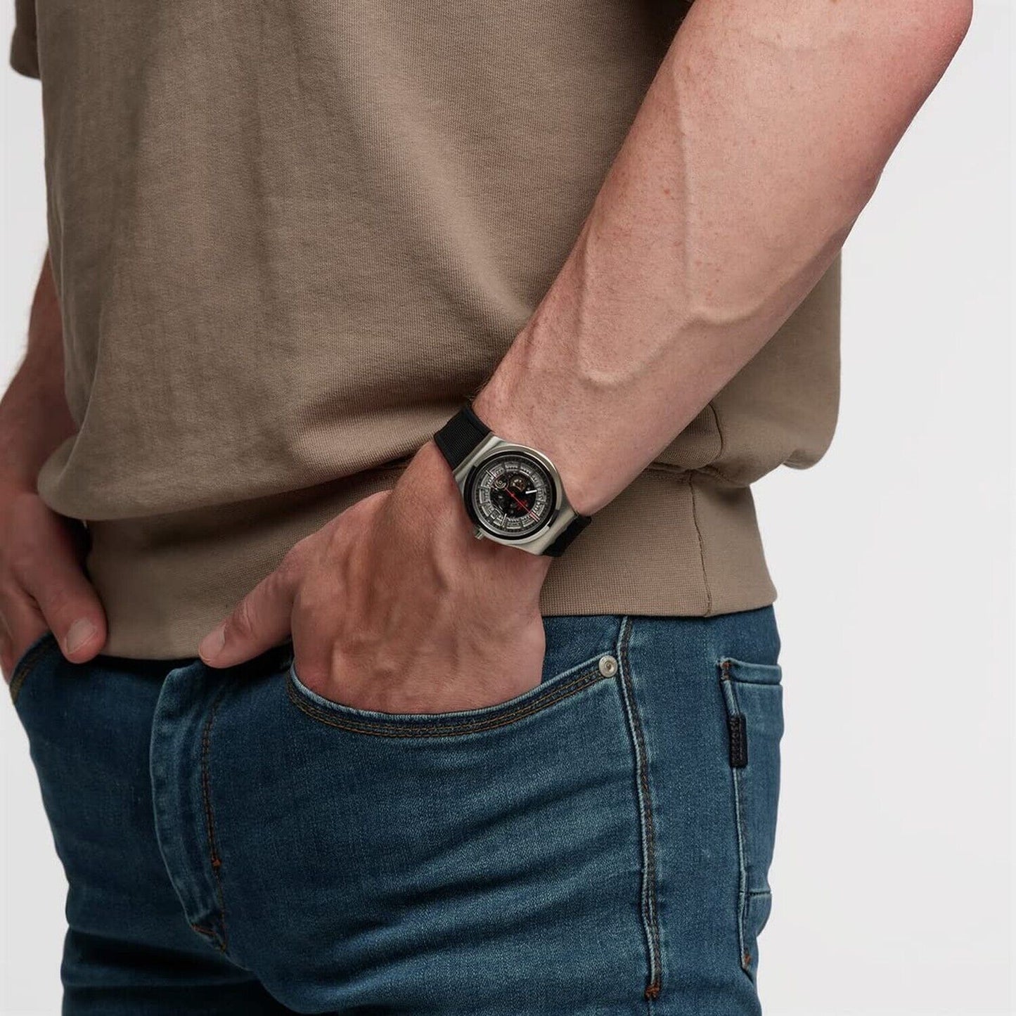 Swatch SISTEM Through Again Unisex Watch Model YIS431