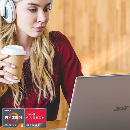 Acer Aspire 5 A515-44-R93G, 15.6" Full HD, AMD Ryzen 3 4300U Mobile Processor with Radeon Graphics, 4GB DDR4, 128GB Nvme SSD, Wifi 5, HD Webcam, Fingerprint Reader, Backlit Keyboard, Windows 10 S